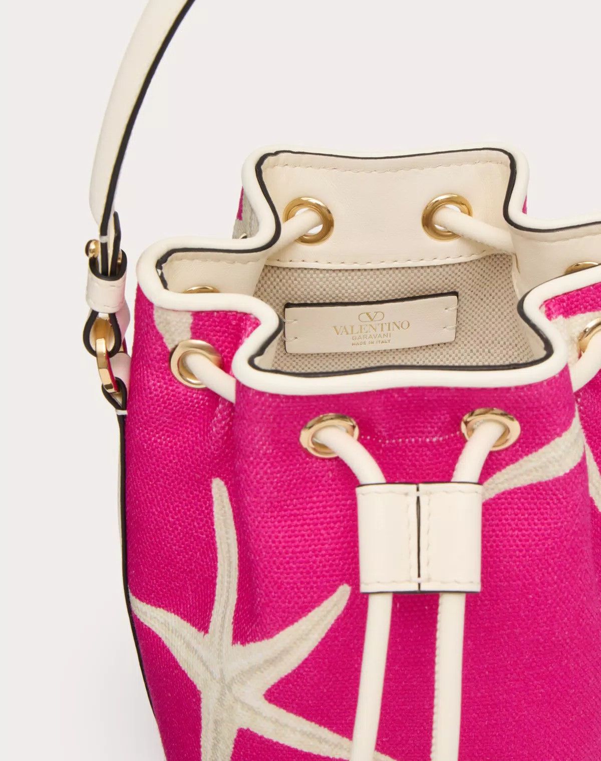 Valentino o1s1wg110625 Size: OS/Escape Mini Bucket Bag in Pink Size ONE SIZE - 6 Thumbnail