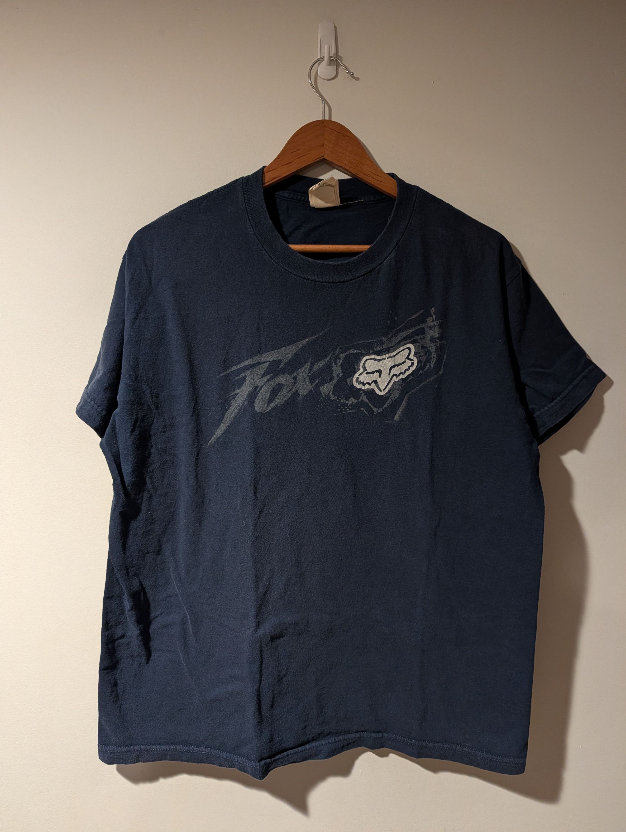 Fox Racing Vtg Fox Racing Motocross Graphic T-Shirt Y2K Streetwear Size US L / EU 52-54 / 3 - 1 Thumbnail
