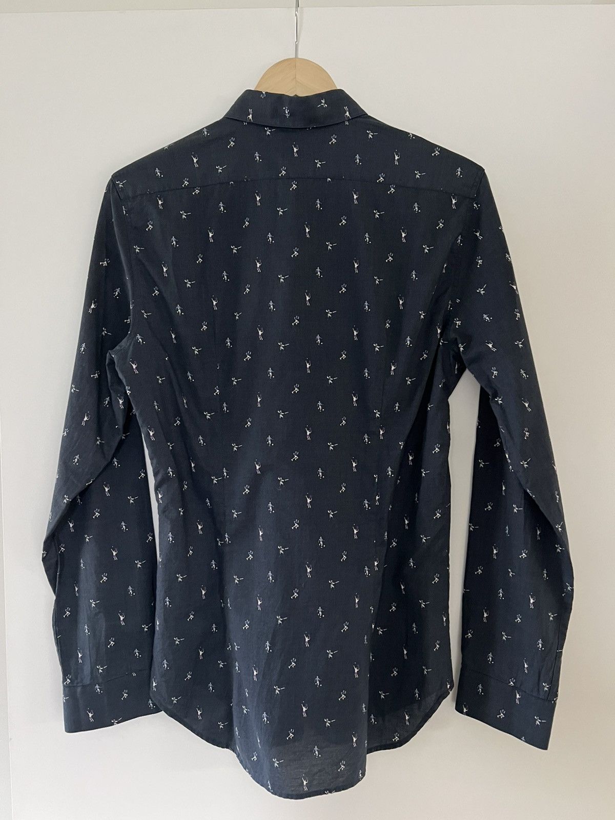 Paul Smith PS Paul Smith Navy Athlete Print Shirt Size US S / EU 44-46 / 1 - 2 Thumbnail