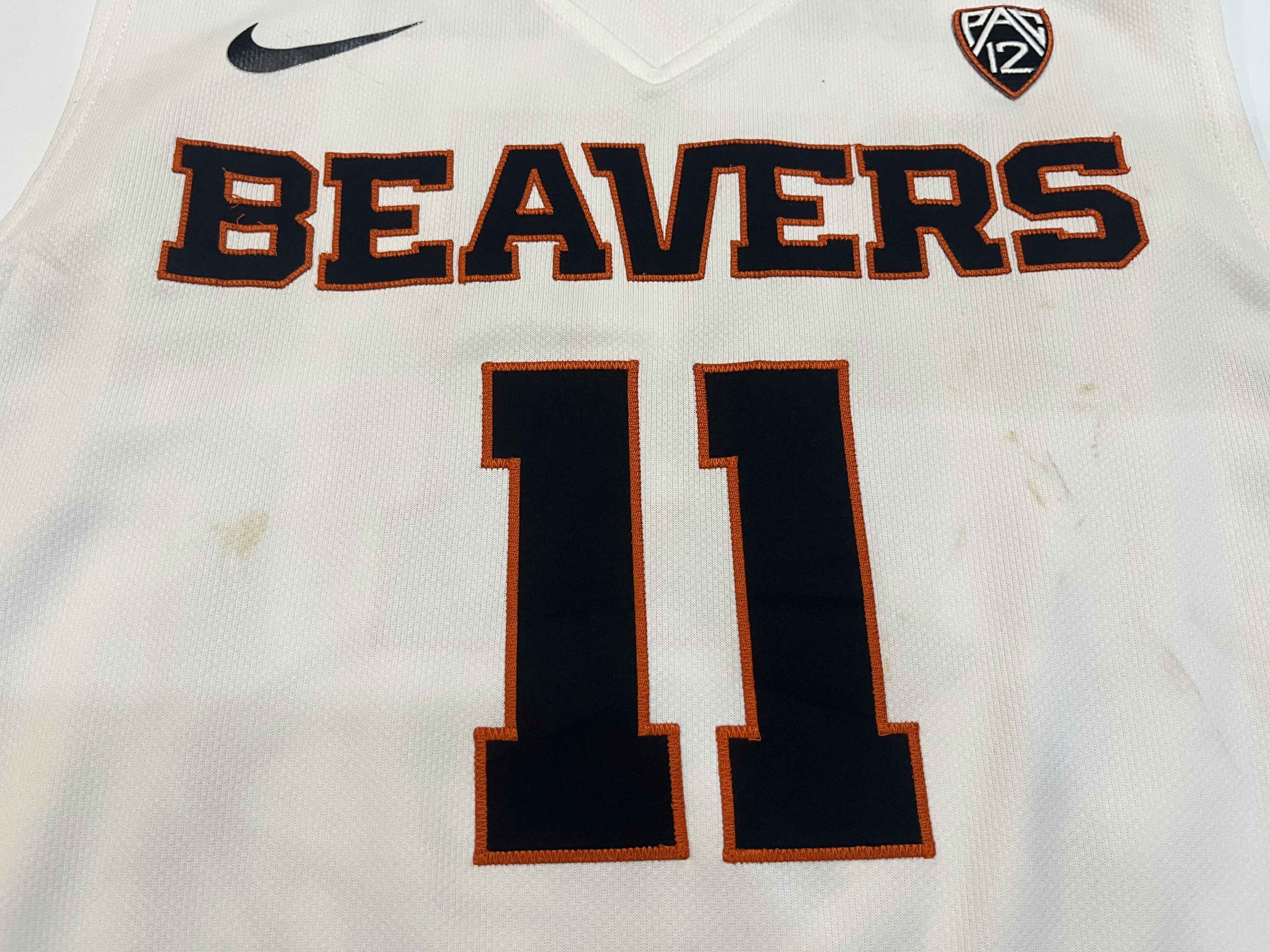 NCAA × Nike Nike Oregon State Beavers DUVIVIER #11 NCAA Jersey Size US M / EU 48-50 / 2 - 2 Thumbnail