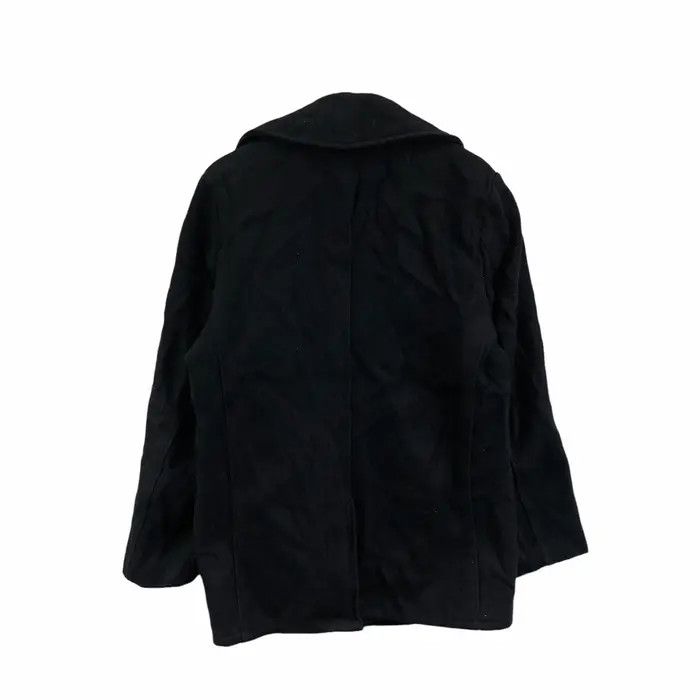 Schott Vtg 90’ SCHOTT NYC 740N Pea Coat Jacket Made In USA Heavy Size L / US 10 / IT 46 - 3 Thumbnail