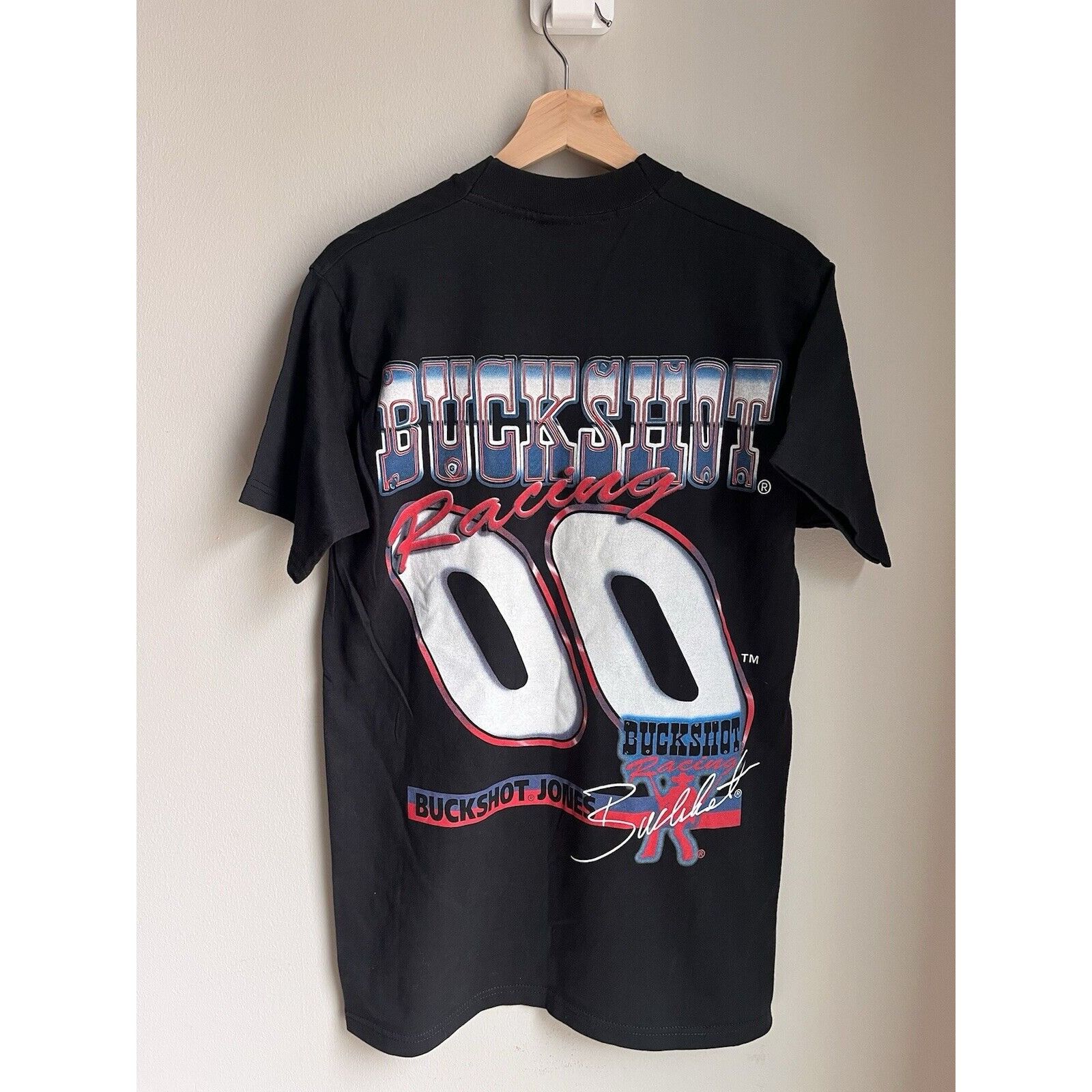 NASCAR VINTAGE NASCAR BUCKSHOT JONES #00 GRAPHIC T SHIRT SIZE XL 90 Size US XL / EU 56 / 4 - 3 Thumbnail