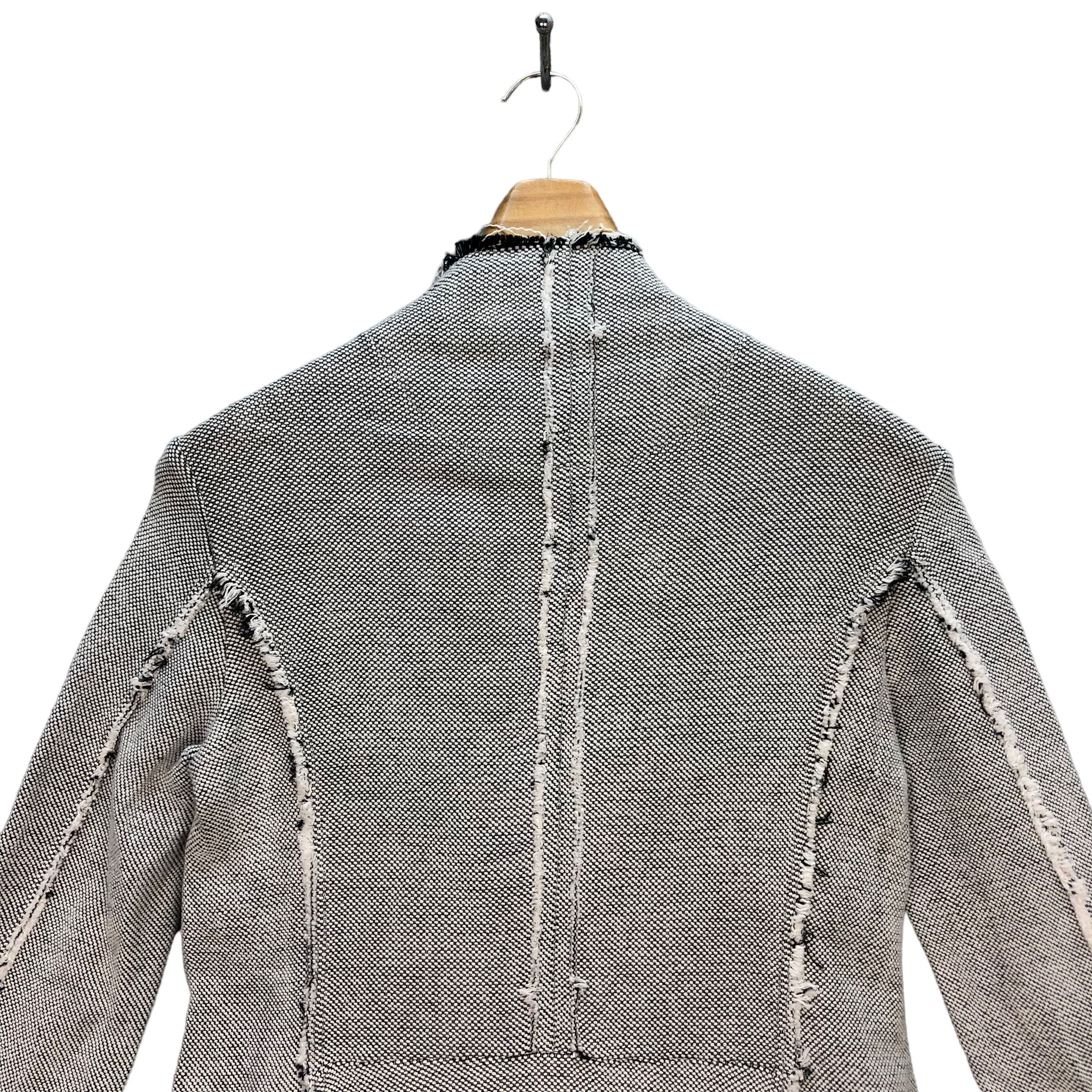 Bajra BAJRA TRASHED DESIGN JACKET #7315-129 Size S / US 4 / IT 40 - 12 Thumbnail
