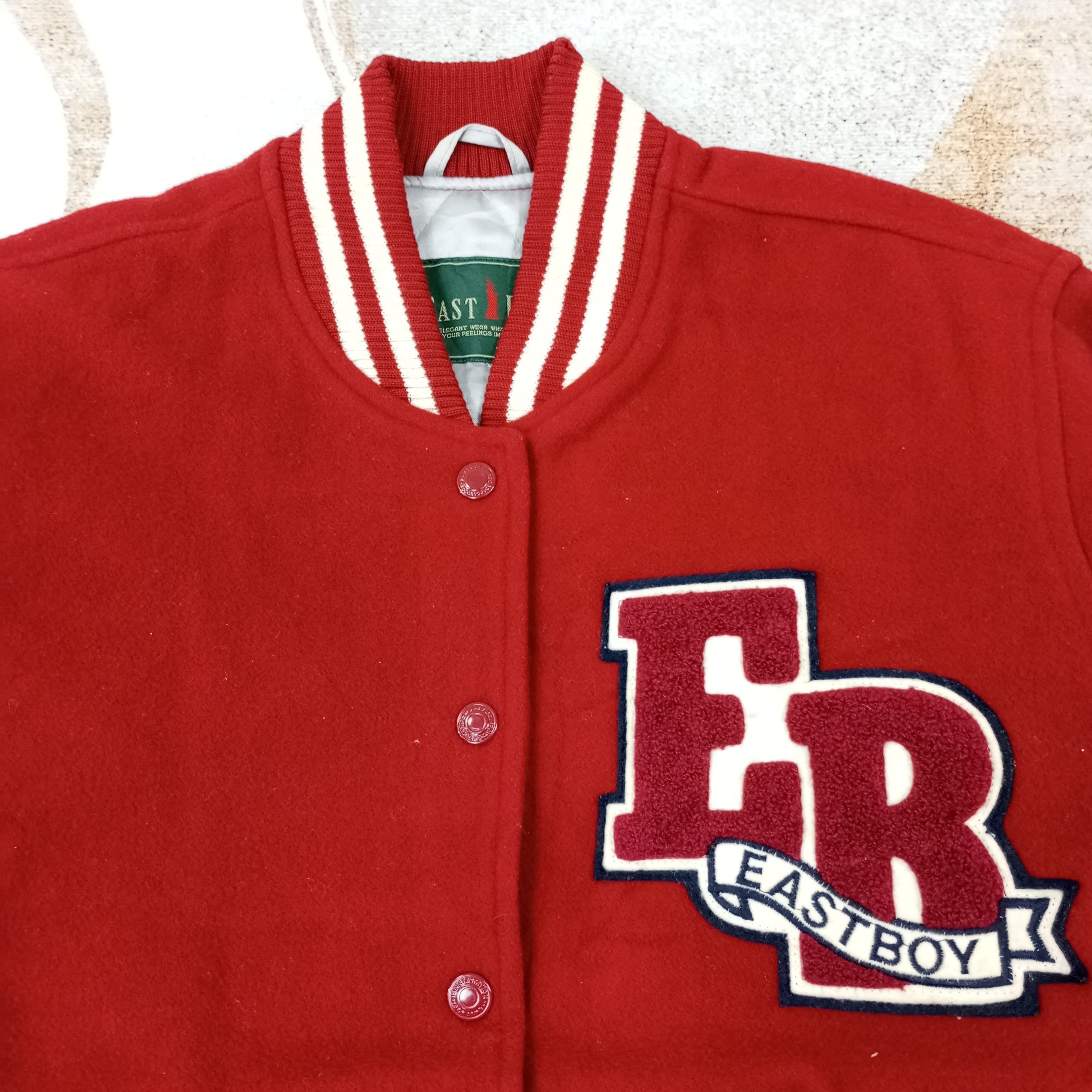 Vintage EastBoy Varsity Jacket c231n12 Size US L / EU 52-54 / 3 - 4 Thumbnail