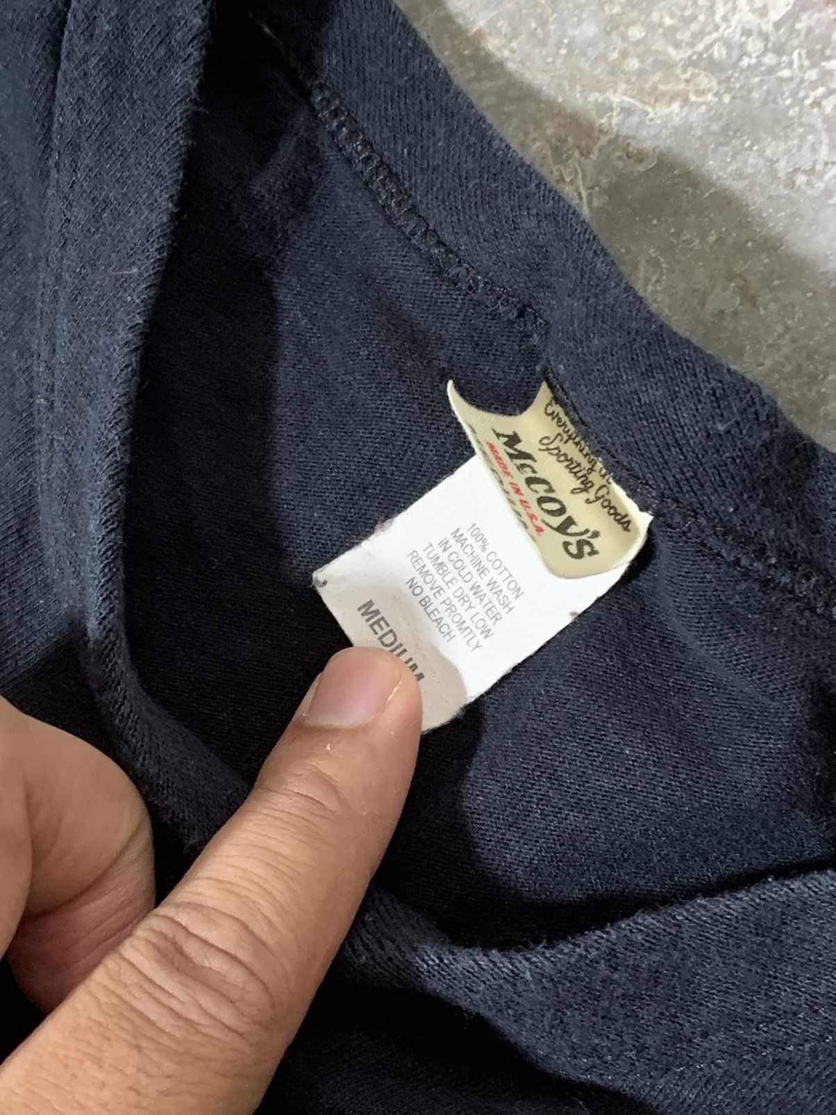 The Real McCoy's Vtg Real McCoy’s Tshirt Size US M / EU 48-50 / 2 - 4 Thumbnail