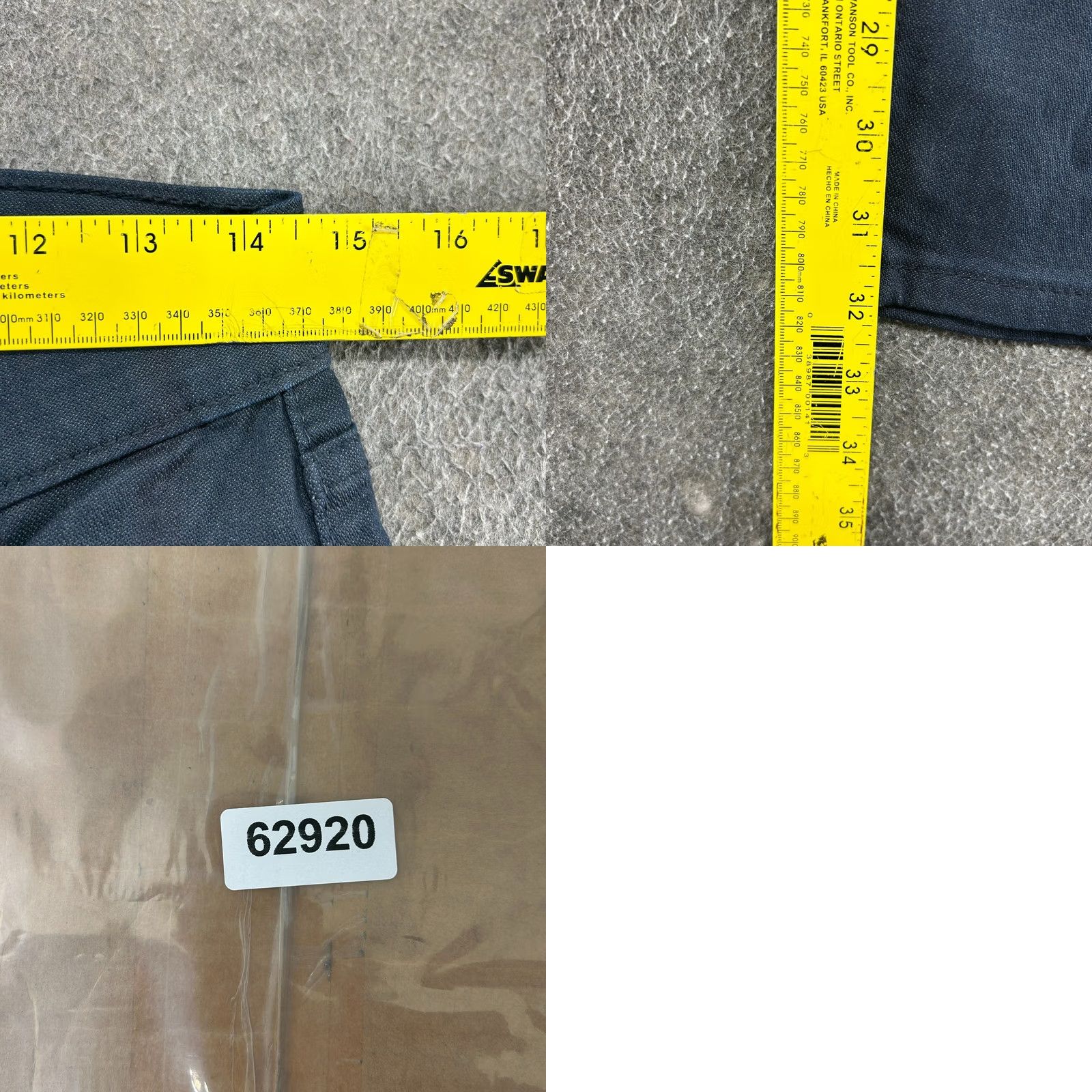 Levi's VINTAGE Levis 511 Jeans Mens 29x32 Blue Slim Fit Dark Wash Stretch Denim Size US 29 - 8 Thumbnail