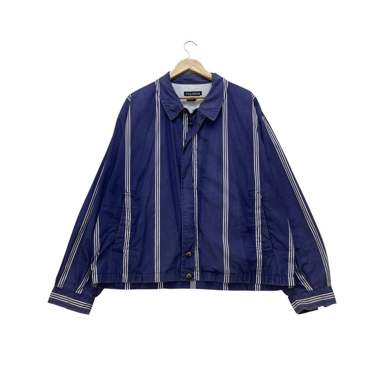 Nautica 🔥Vintage Nautica Stripe Down Jacket Size US M / EU 48-50 / 2 - 1 Thumbnail