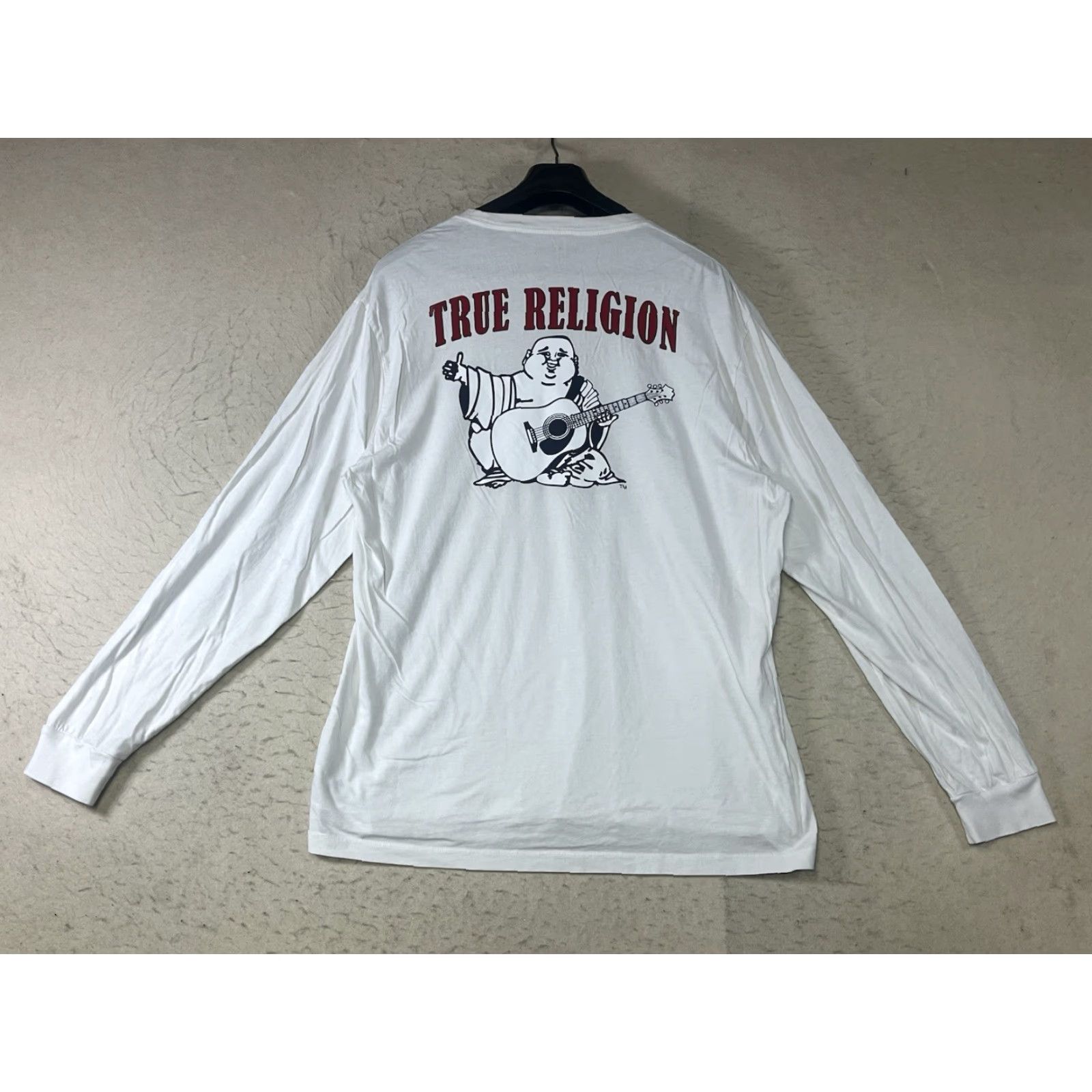 True Religion True Religion Shirt Crewneck Long Sleeve Mens White 3XL Size US XXL / EU 58 / 5 - 2 Thumbnail