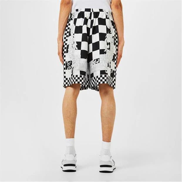 Versace o1g2r1mq0824 Medusa Contrasto Shorts in White & Black Size US 36 / EU 52 - 5 Thumbnail