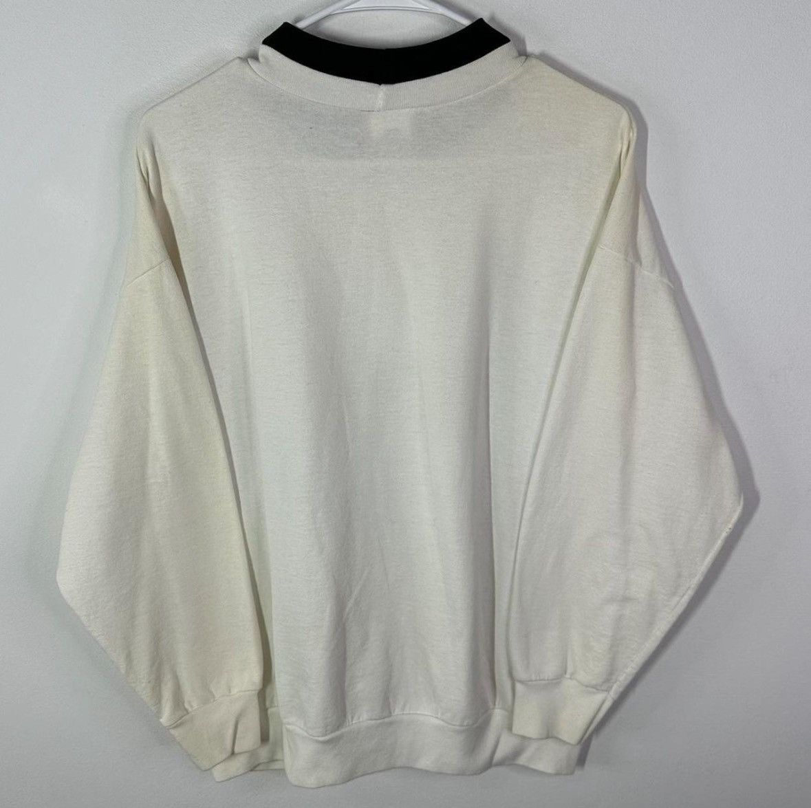 Vintage Vintage 90s White Winter Nature Covered Bridge Crewneck Size US L / EU 52-54 / 3 - 3 Thumbnail