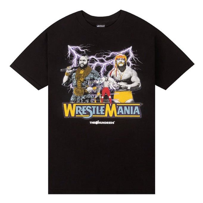 The Hundreds × WWF The Hundreds Hulk Hogan Vs Mr. T Tee Black Sz. Medium Size US M / EU 48-50 / 2 - 1 Thumbnail