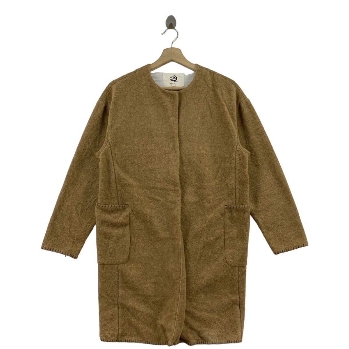 Comme Ca Ism × Japanese Brand COMME CA ISM Onigiri Japanese Brand Brown Long Coat Size M / US 6-8 / IT 42-44 - 1 Thumbnail