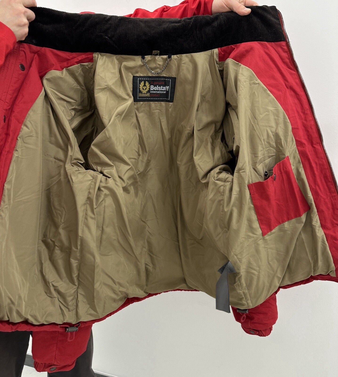 Belstaff DDP Belstaff Aviation Down Puffer Jacket Red Men Size US L / EU 52-54 / 3 - 20 Thumbnail