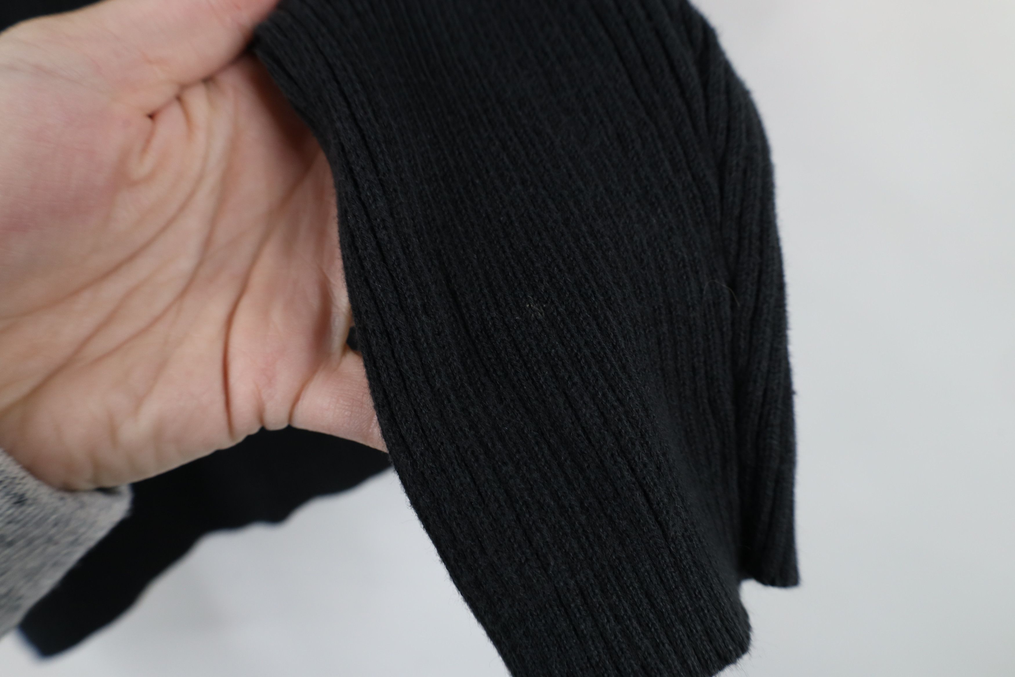 Gap × Vintage Vintage 90s Gap Blank Stretch Ribbed Knit Turtleneck Sweater Size M / US 6-8 / IT 42-44 - 5 Thumbnail