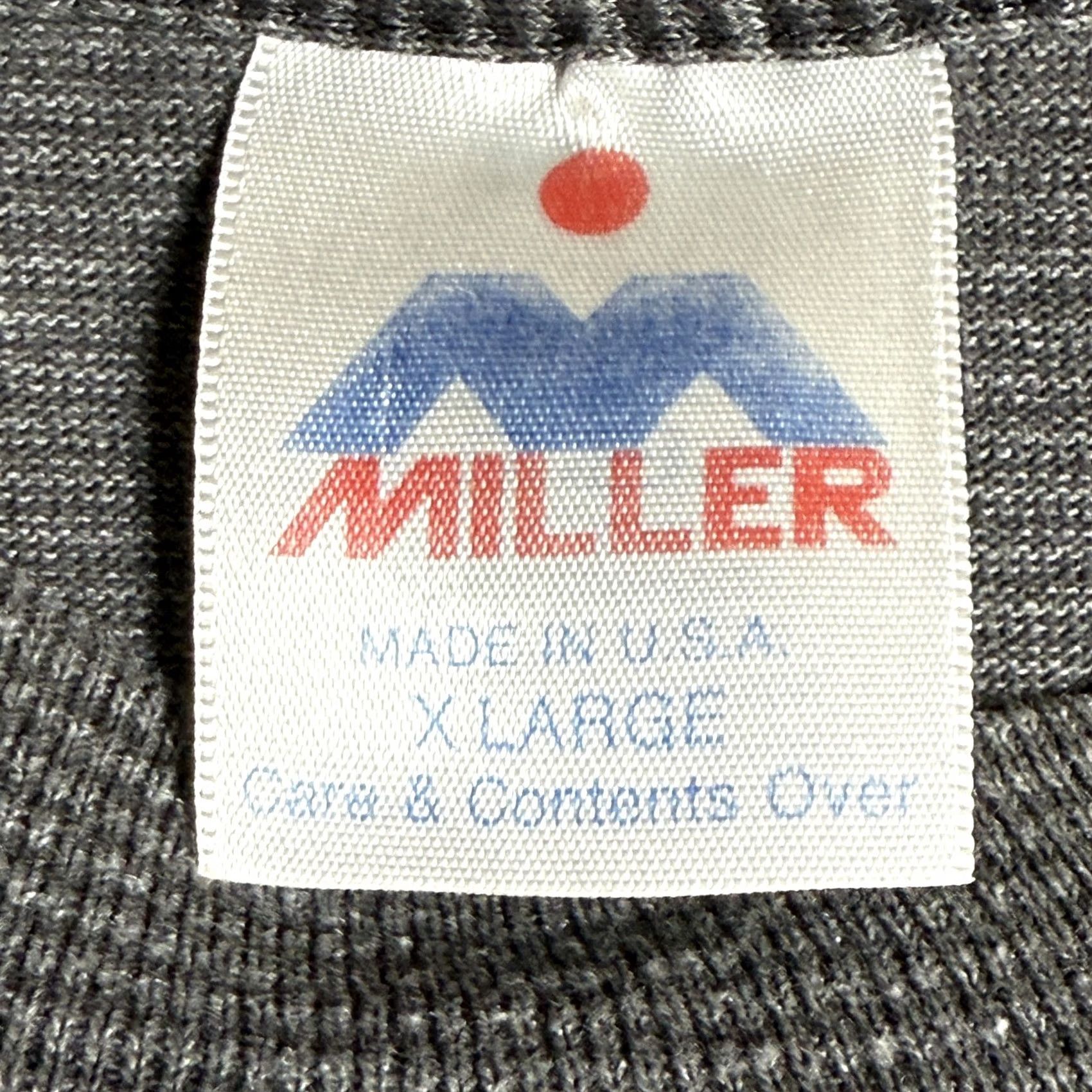 Vintage VINTAGE Fraser Shirt Mens XL Gray Michigan Graphic World Classic Miller USA 90s Size US XL / EU 56 / 4 - 6 Thumbnail