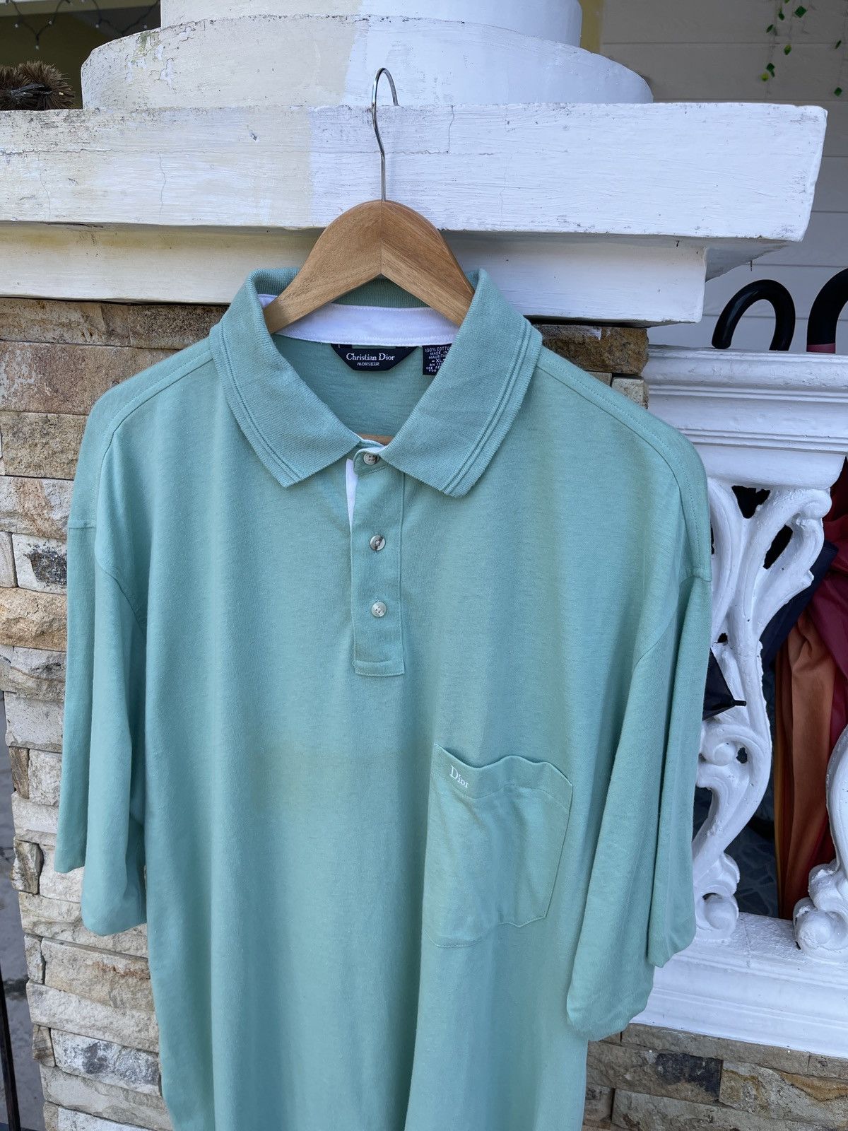Christian Dior Monsieur Rare🔥Vintage CHRISTIAN DIOR Polo Shirt Size US XXL / EU 58 / 5 - 3 Thumbnail