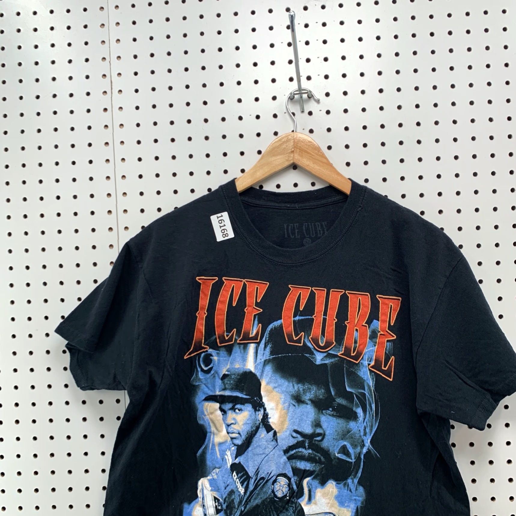 Vintage ICE CUBE Shirt Black Adult Large Short Sleeve Rap Tee Hip Hop Size US L / EU 52-54 / 3 - 7 Thumbnail