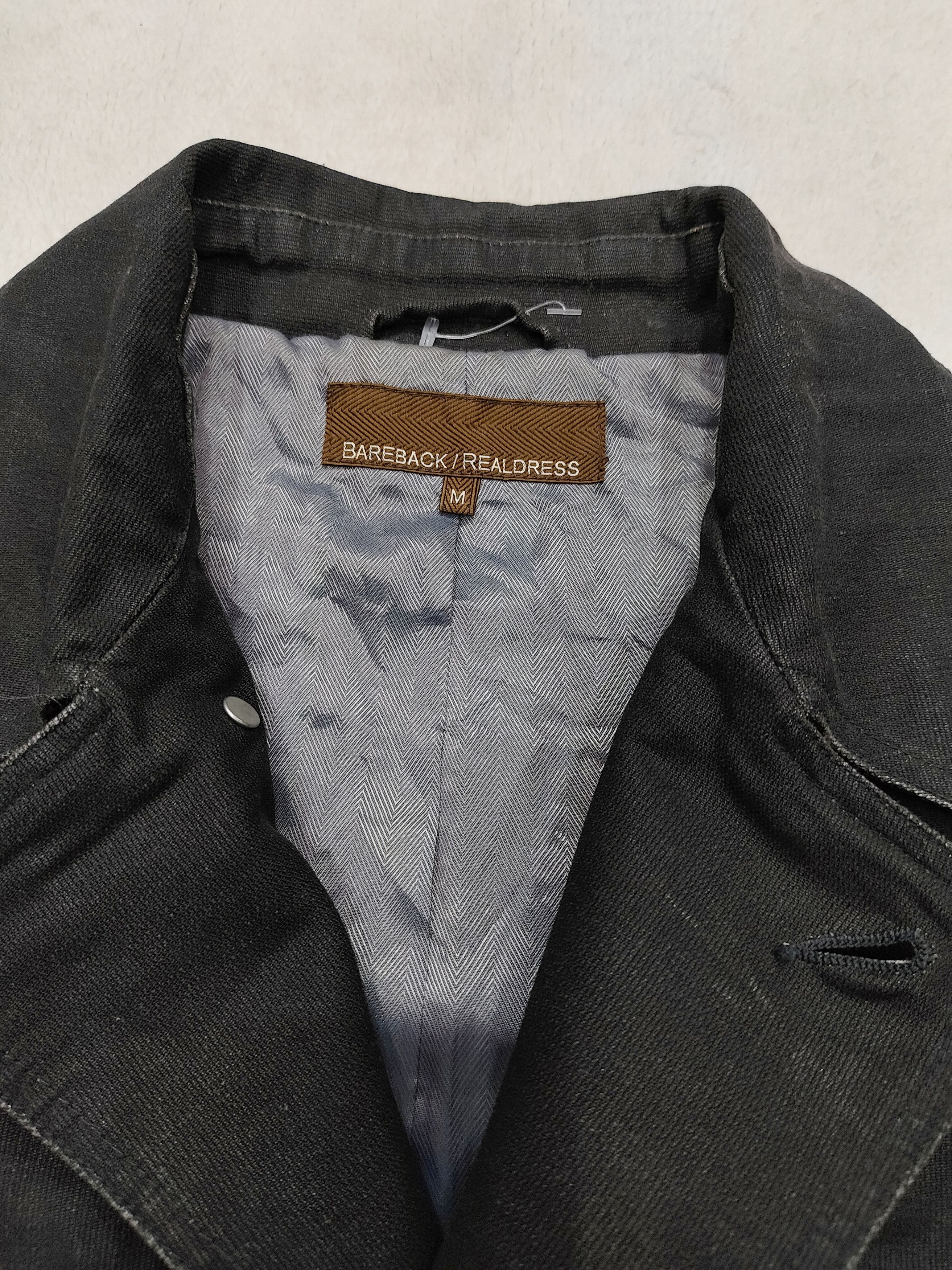 Japanese Brand Bareback/Realdress🇯🇵 Minimal Tailored Workwear Jacket Size US M / EU 48-50 / 2 - 7 Thumbnail