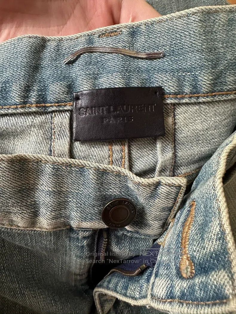 Saint Laurent Paris Saint Laurent Paris Jeans Size US 27 - 2 Thumbnail
