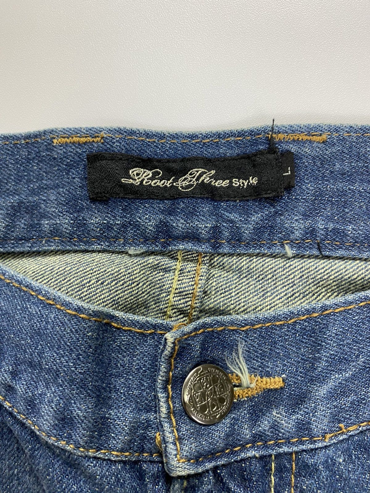 GOSTAR DE FUGA Lace up flare jeans rootthree ifsixwasnine lgb style Size US 30 / EU 46 - 9 Thumbnail