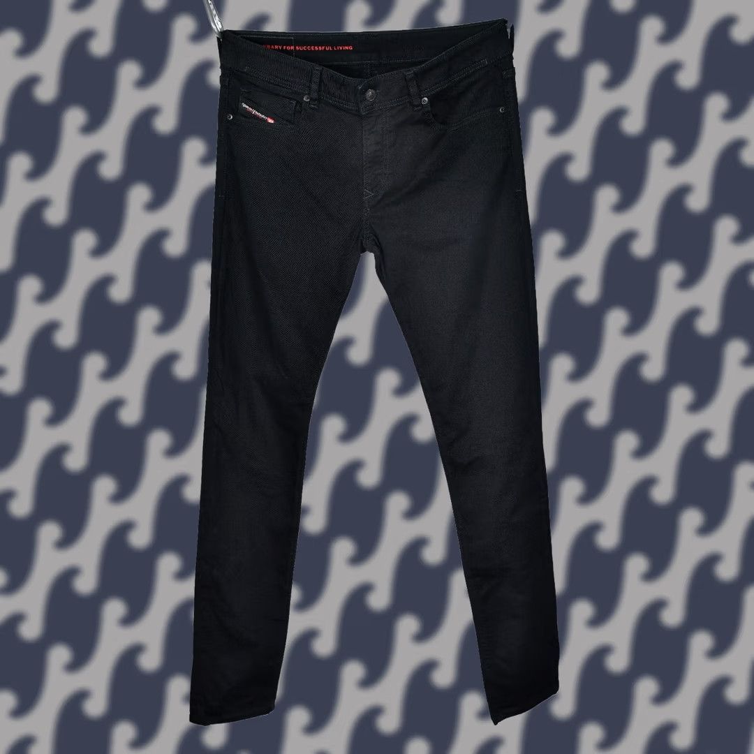 Diesel DIESEL 1979 SLEENKER Jeans Skinny Stretch Black Mens W34 L34 Adult Regular Short Size US 34 / EU 50 - 1 Thumbnail