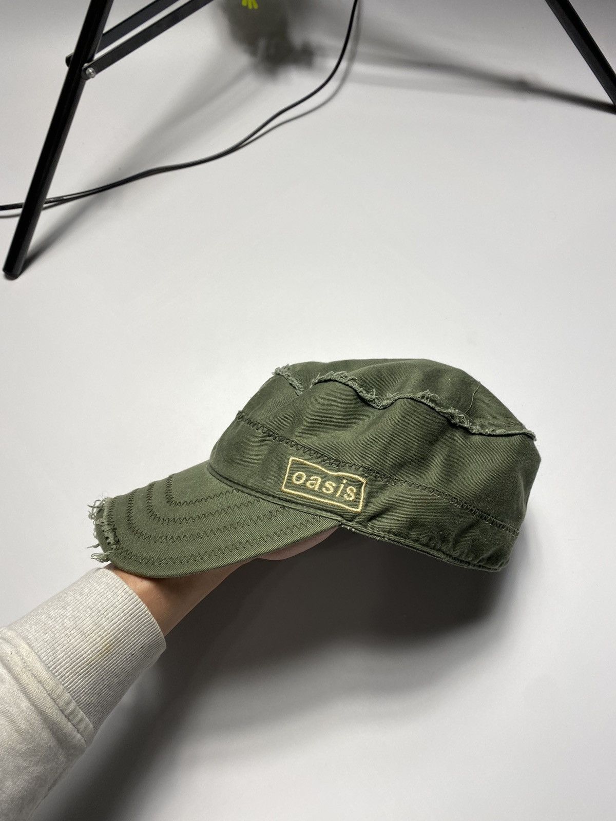Vintage Oasis band distressed cap Eminem style Y2k