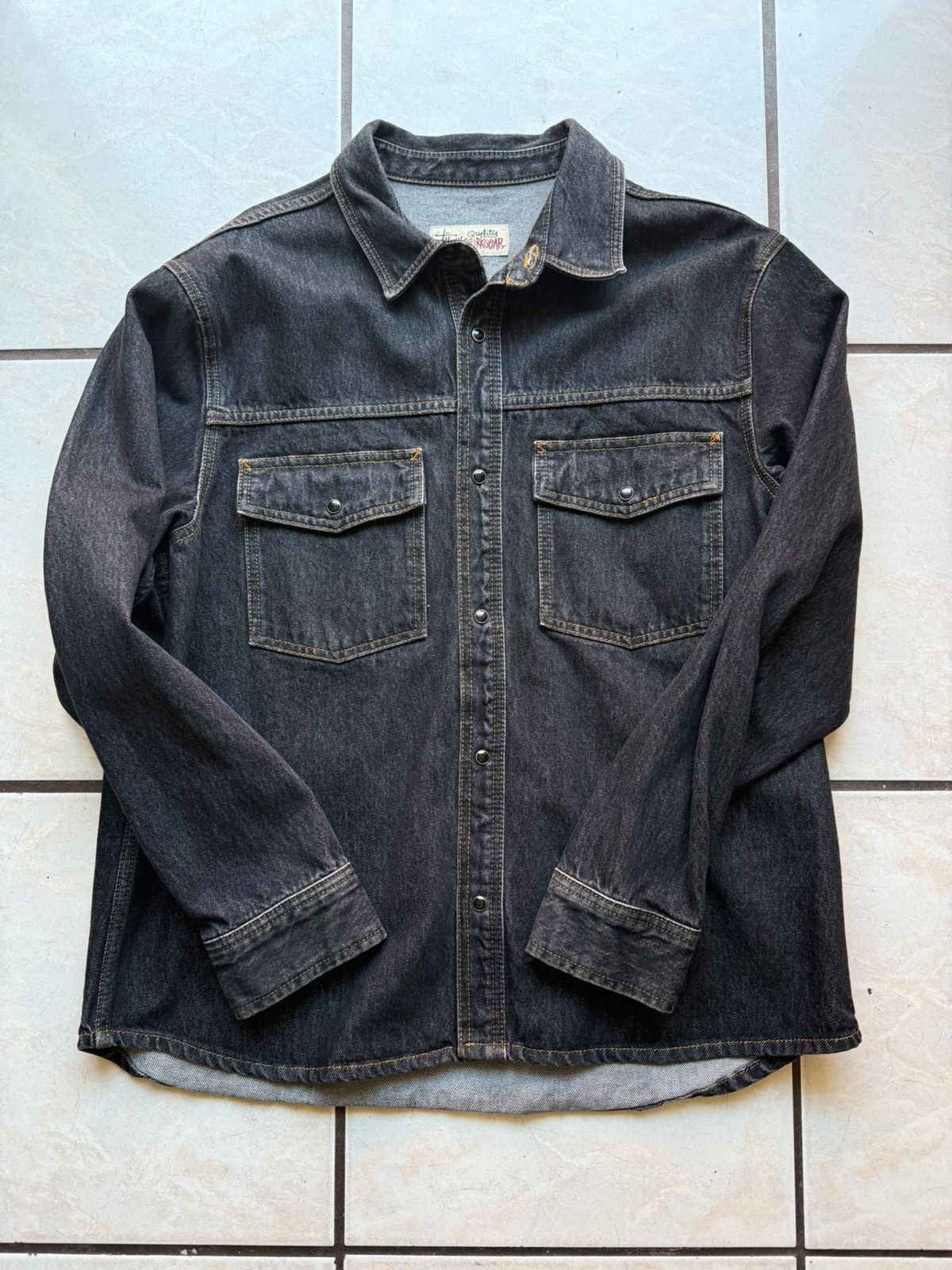 Stussy Stussy jacket (raw denim) Size US M / EU 48-50 / 2 - 1 Thumbnail