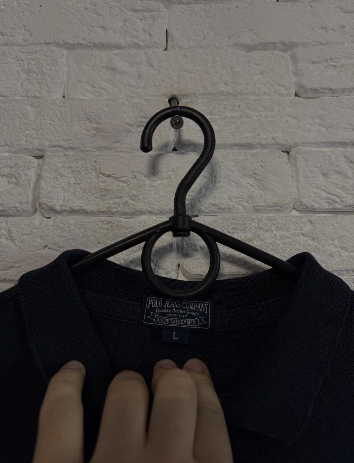Polo Ralph Lauren Polo Jeans Company Polo Shirt Ralph Lauren Huge Logo Sz L Size US L / EU 52-54 / 3 - 3 Thumbnail