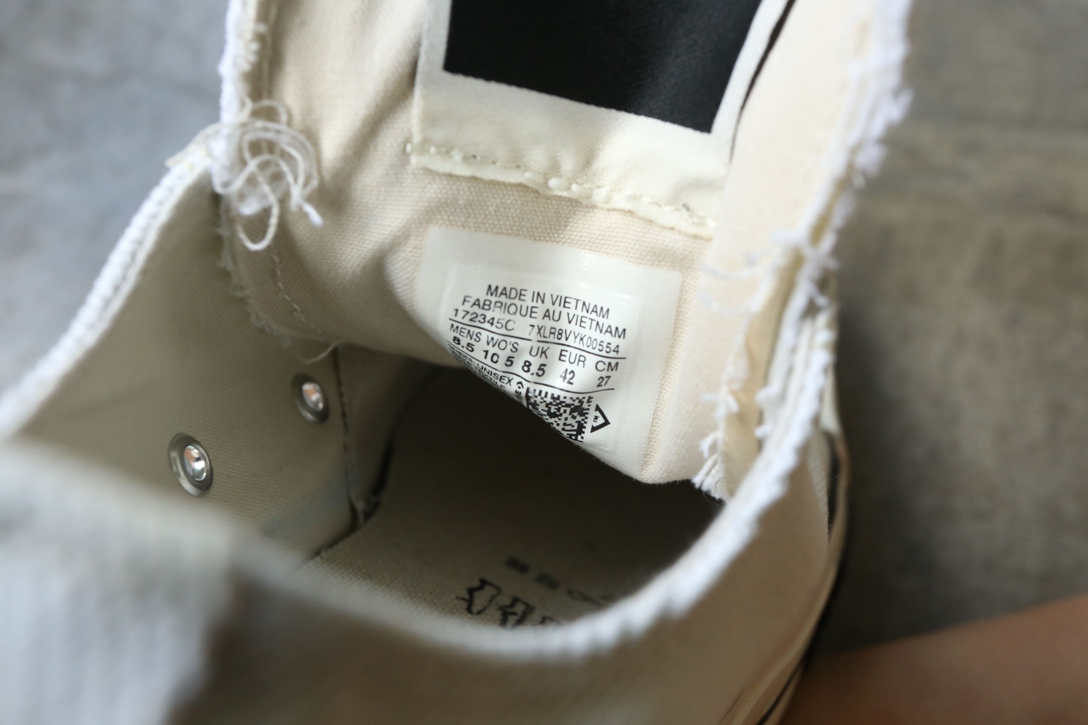 Converse × Rick Owens Drkshdw Converse - RO DRKSHDW - F/W 21 - TURBODRK Chuck 70 Ox Size US 8.5 / EU 41-42 - 8 Thumbnail
