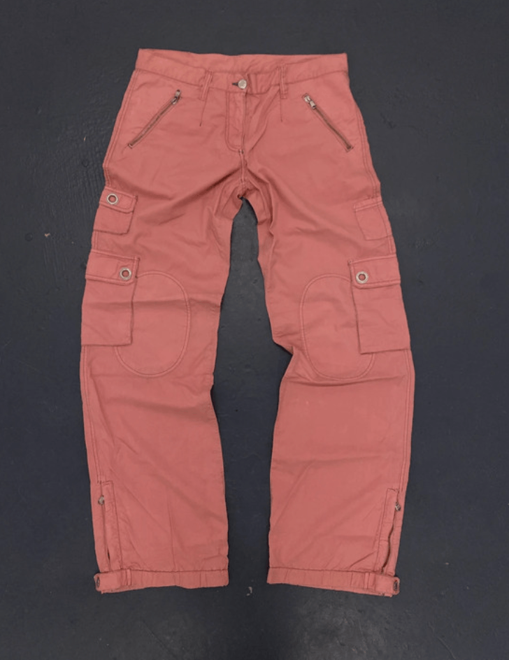 Dolce & Gabbana × Vintage Dolce Gabbana Pants SS2003 Cargo Printed Graffiti Vintage Size 28" / US 6 / IT 42 - 1 Thumbnail