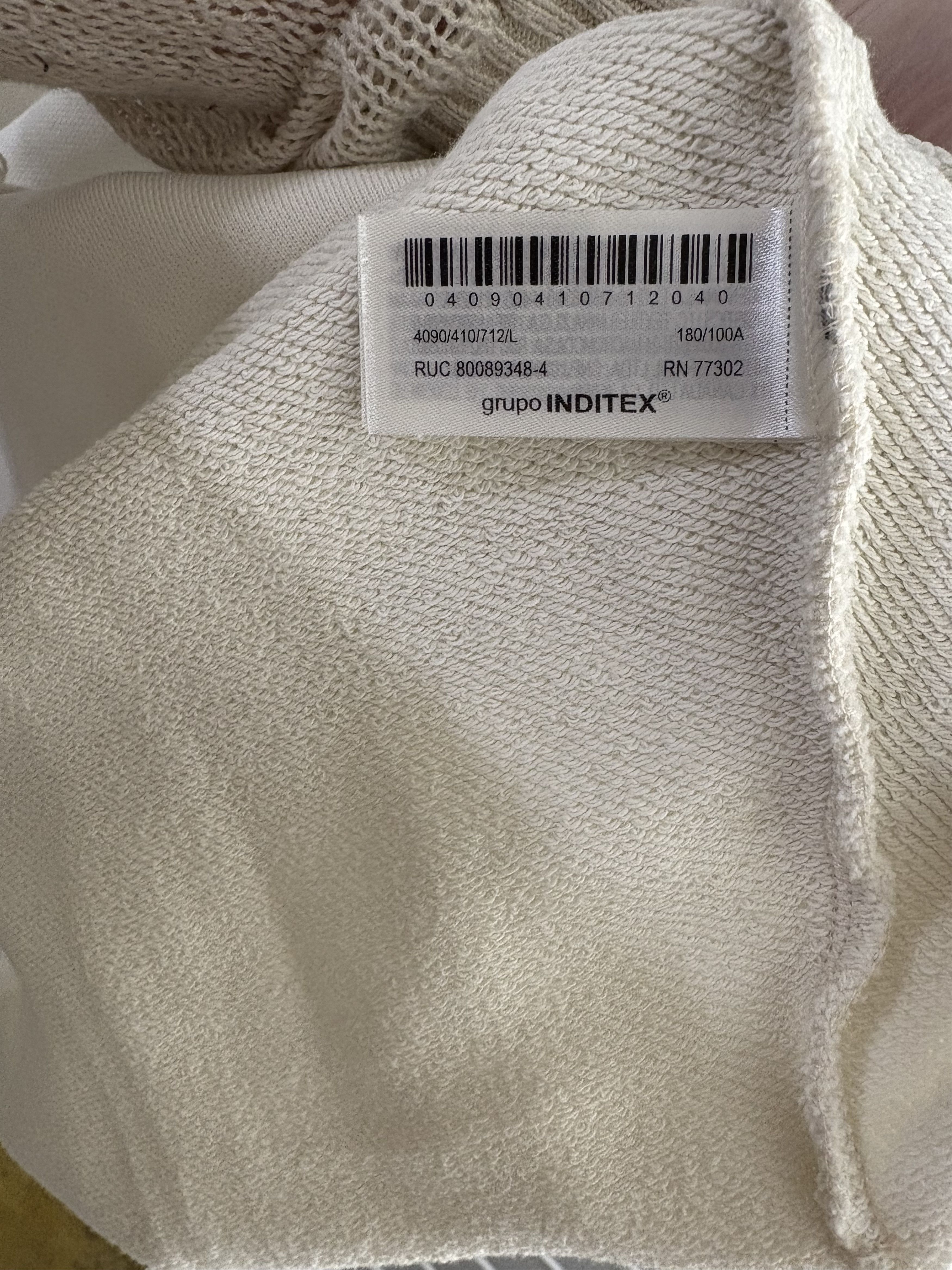 Zara BAD BUNNY x ZARA CROPPED SWEATSHIRT Size US L / EU 52-54 / 3 - 4 Thumbnail