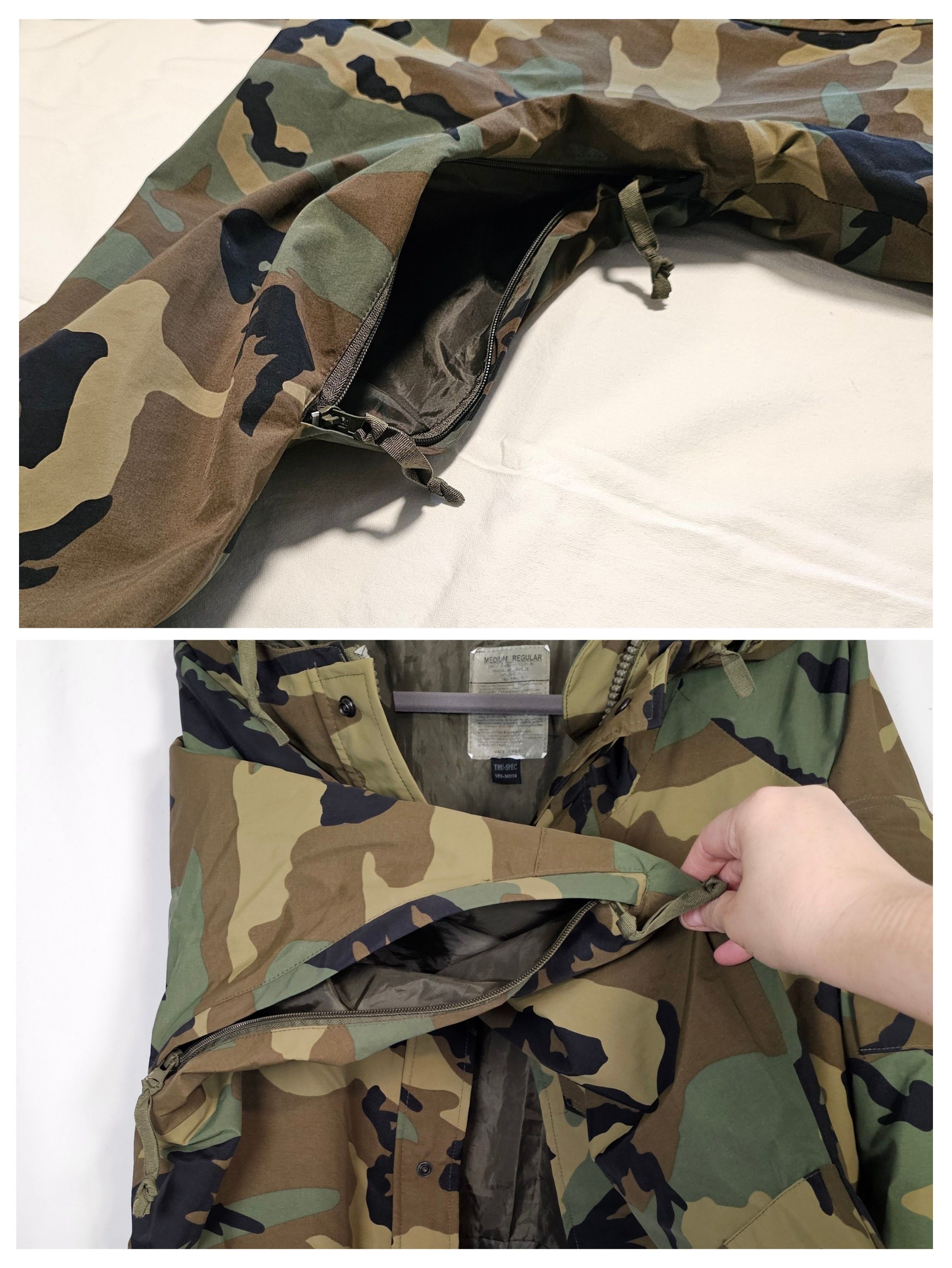 Tru-Spec True Spec H2O Parka ECWCS Woodland Camo Medium Regular Size US M / EU 48-50 / 2 - 12 Thumbnail