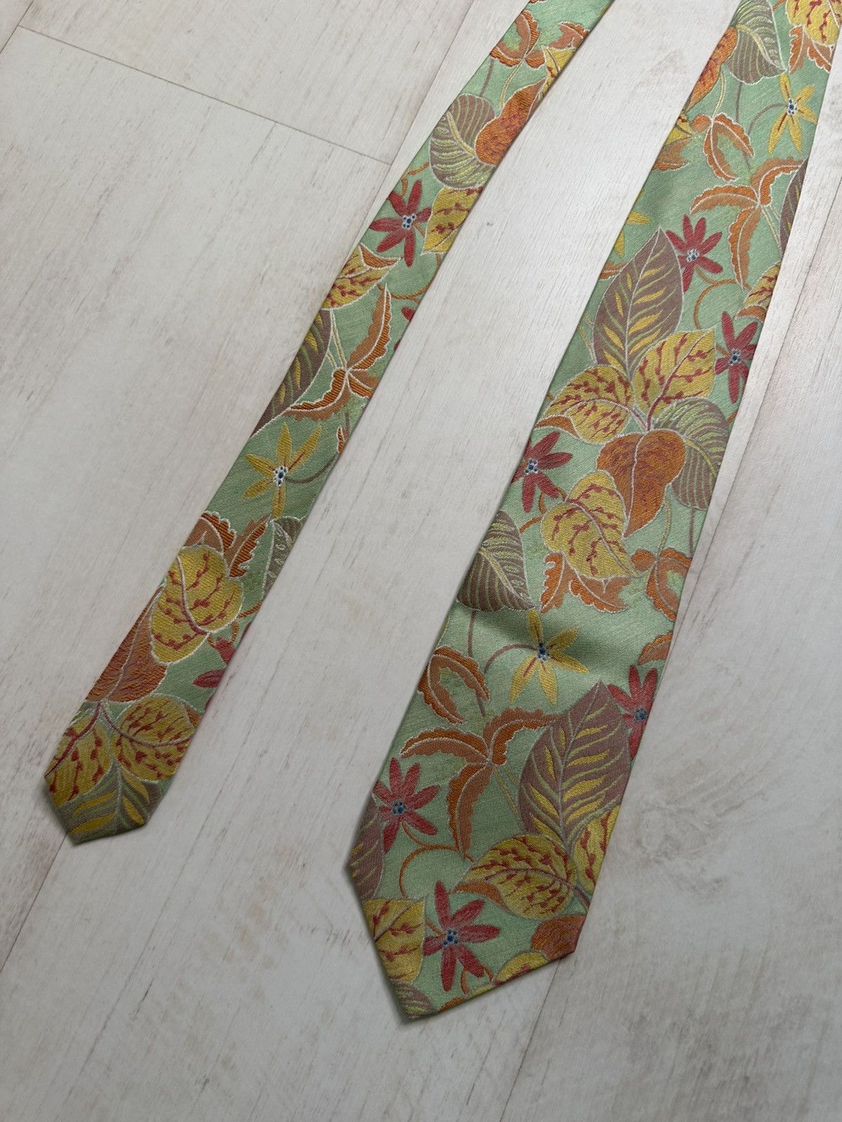 Japanese Brand × Kenzo × Vintage Kenzo vintage silk tie Size ONE SIZE - 2 Thumbnail