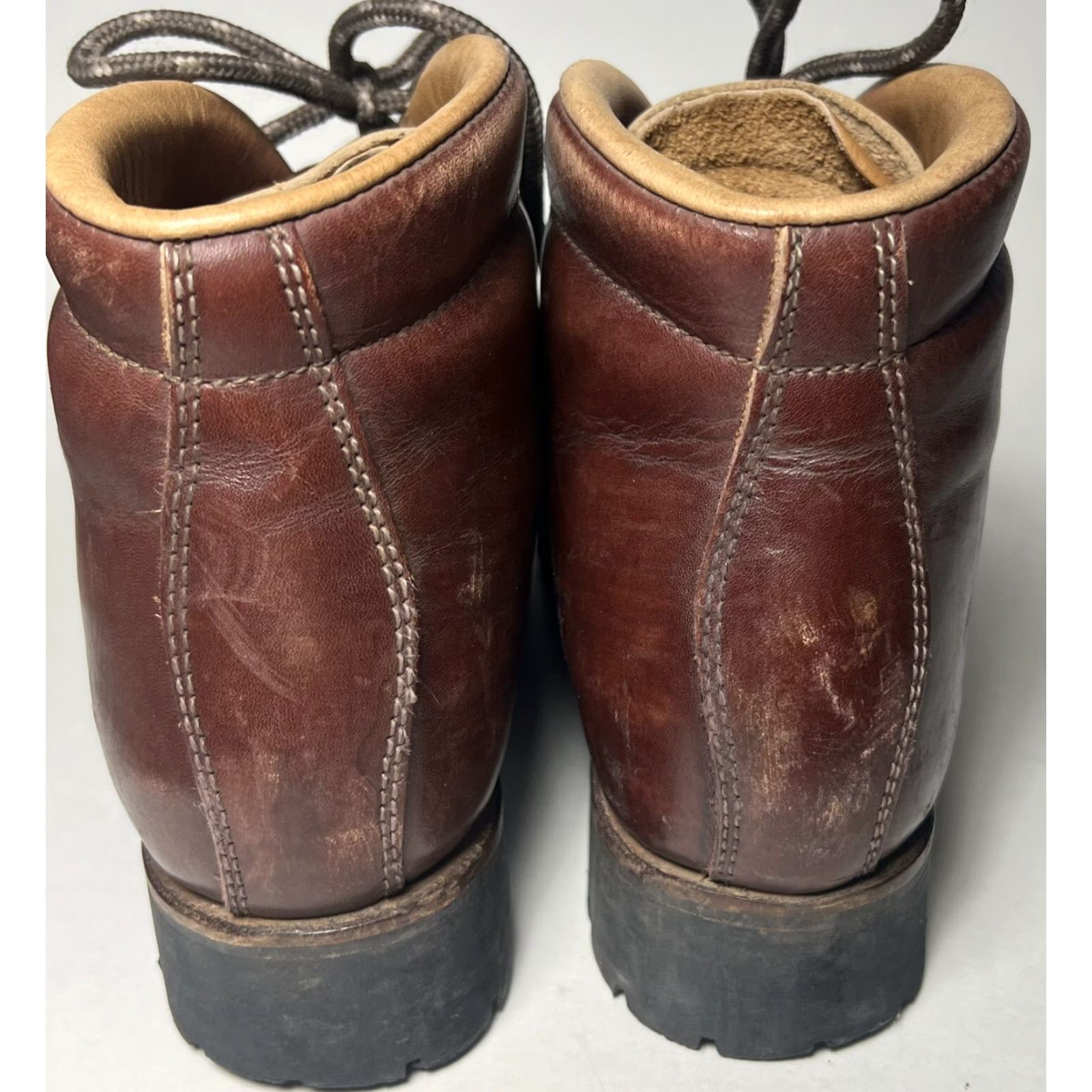 Vasque VINTAGE Vasque Highlander Boot Woman 7 M Red Leather Hiking Combat Shoes Womens Boots Size US 7 / IT 37 - 7 Thumbnail
