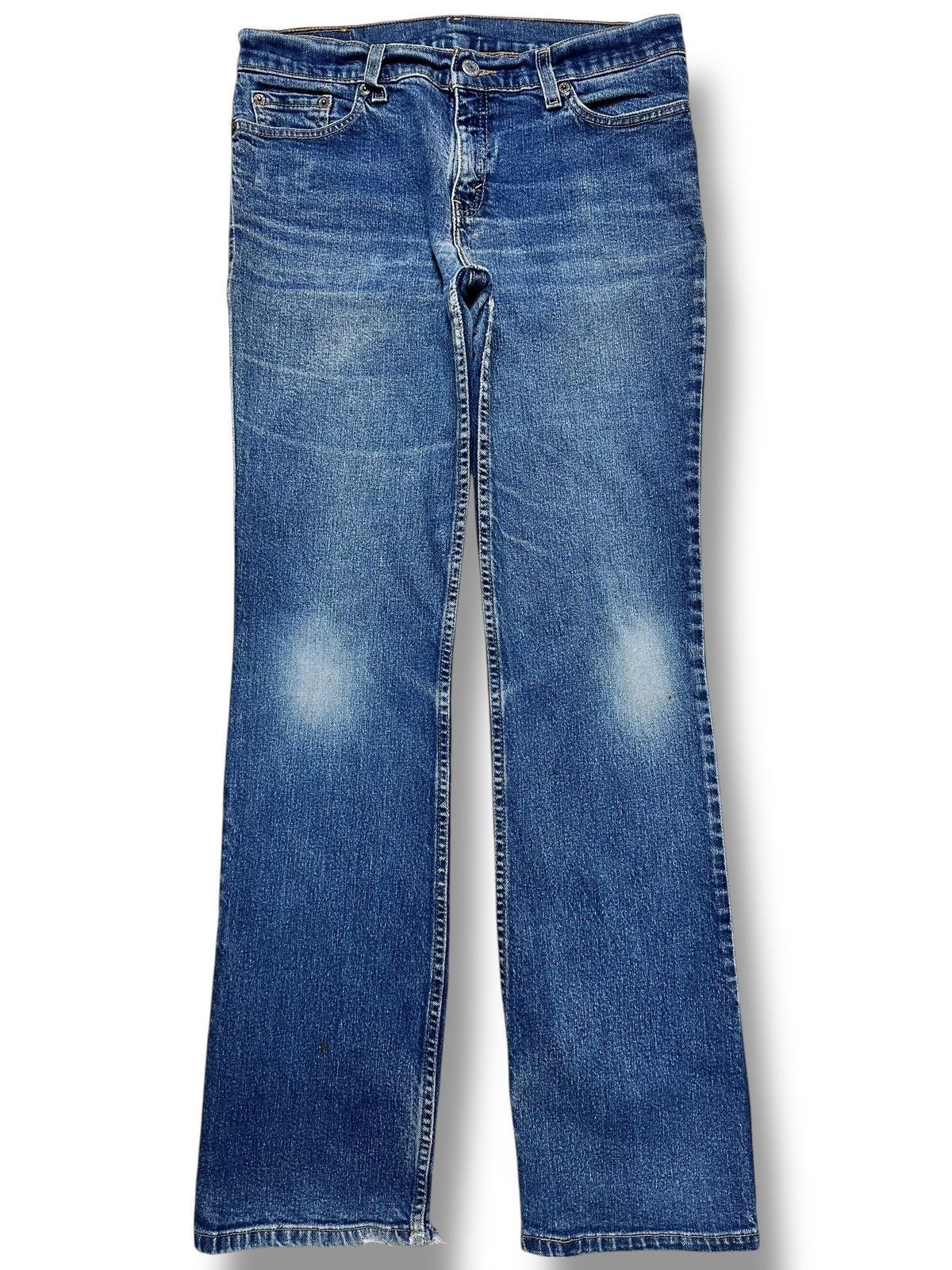 Levi's Vintage Levi’s 518 Super Low BootCut Jeans With Faded Wash Size US 31 - 1 Thumbnail