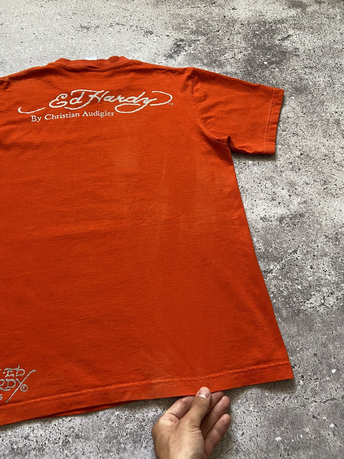 Ed Hardy Vintage Ed Hardy Shirt Jersey Tee Rare Y2K Hype Size US M / EU 48-50 / 2 - 3 Thumbnail