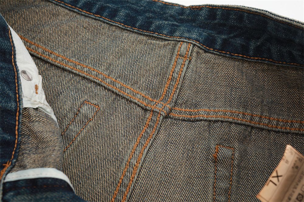 Japanese Brand × Jean Washed distressed trendy hip-hop flared jeans Size US 32 / EU 48 - 4 Thumbnail