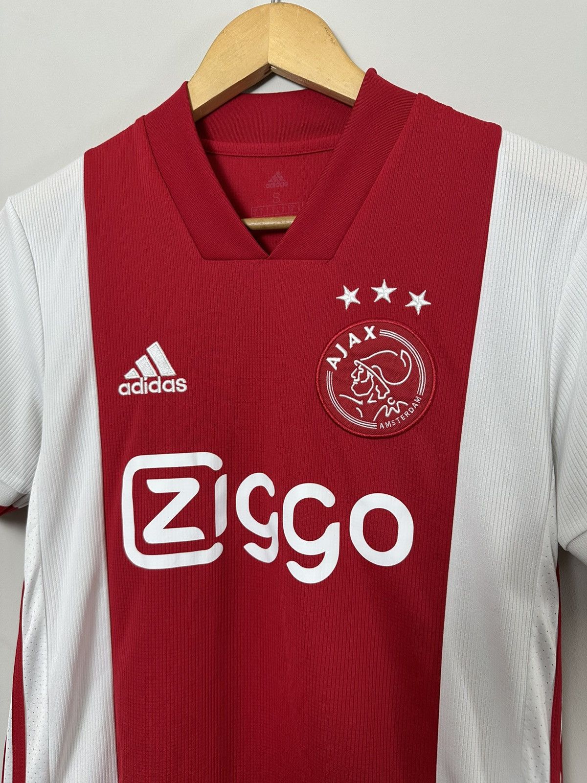 Adidas Ajax 2020 2021 home football shirt jersey men’s Small Size US S / EU 44-46 / 1 - 2 Thumbnail