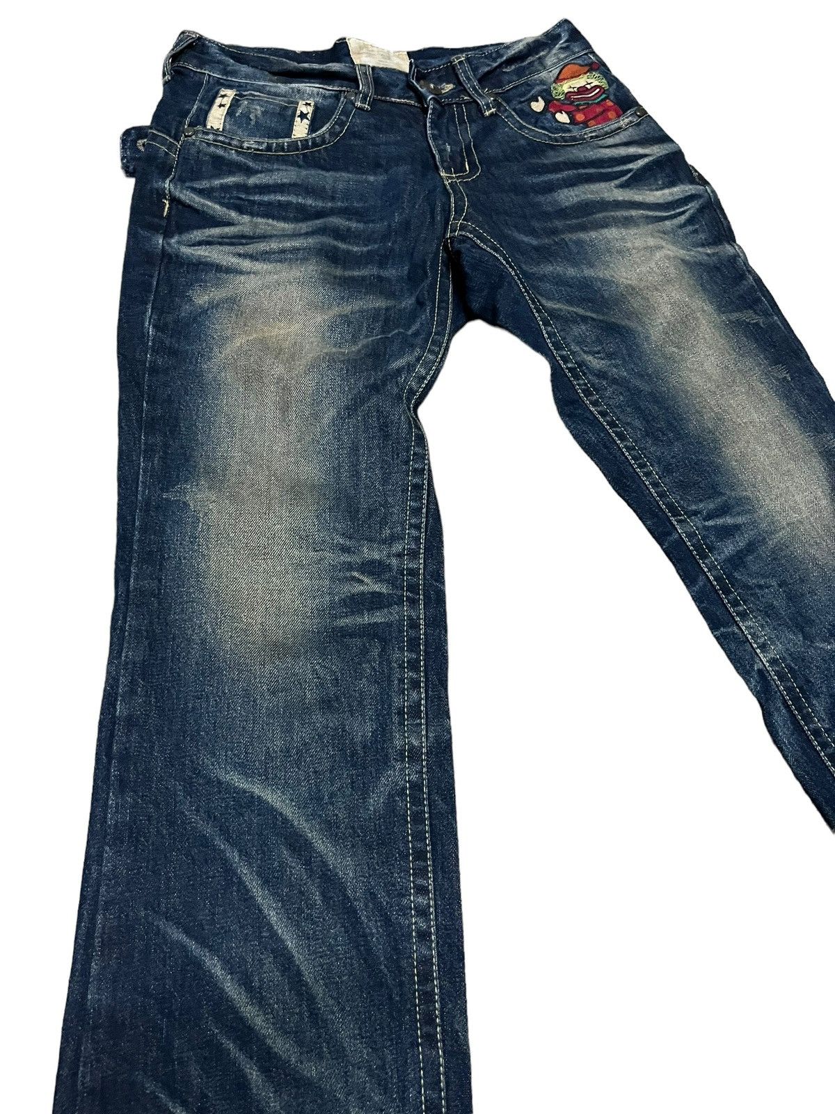 Japanese Brand LOLITA JEANS X BEAST CUSTOM DESIGN JEANS Size US 30 / EU 46 - 3 Thumbnail