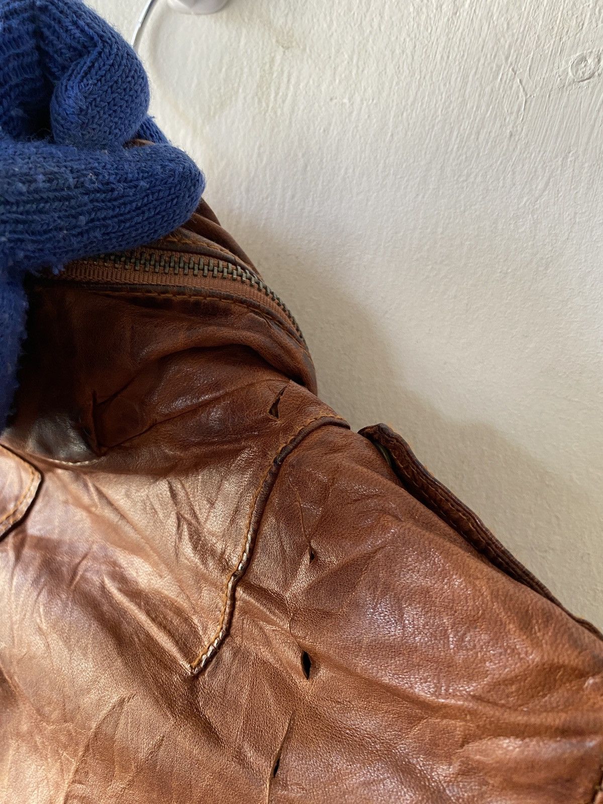 If Six Was Nine Japanese Brand GOA Multipocket Zipper Hoodie Leather Jacket Size US S / EU 44-46 / 1 - 14 Thumbnail