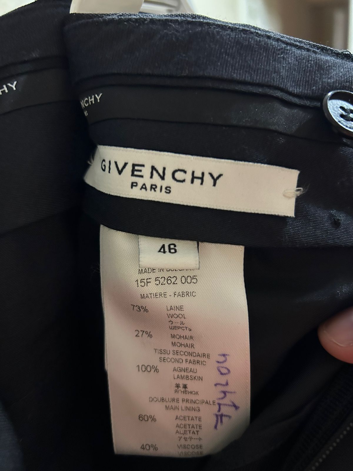 Givenchy Givenchy Paris wool pants with leather patches Size US 30 / EU 46 - 3 Thumbnail