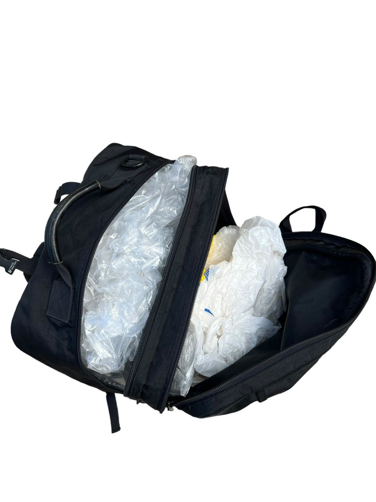 Yohji Yamamoto Archive 1998 Yohji Yamamoto Y’saccs + Pour Tous 3 Way Bag Size ONE SIZE - 20 Thumbnail