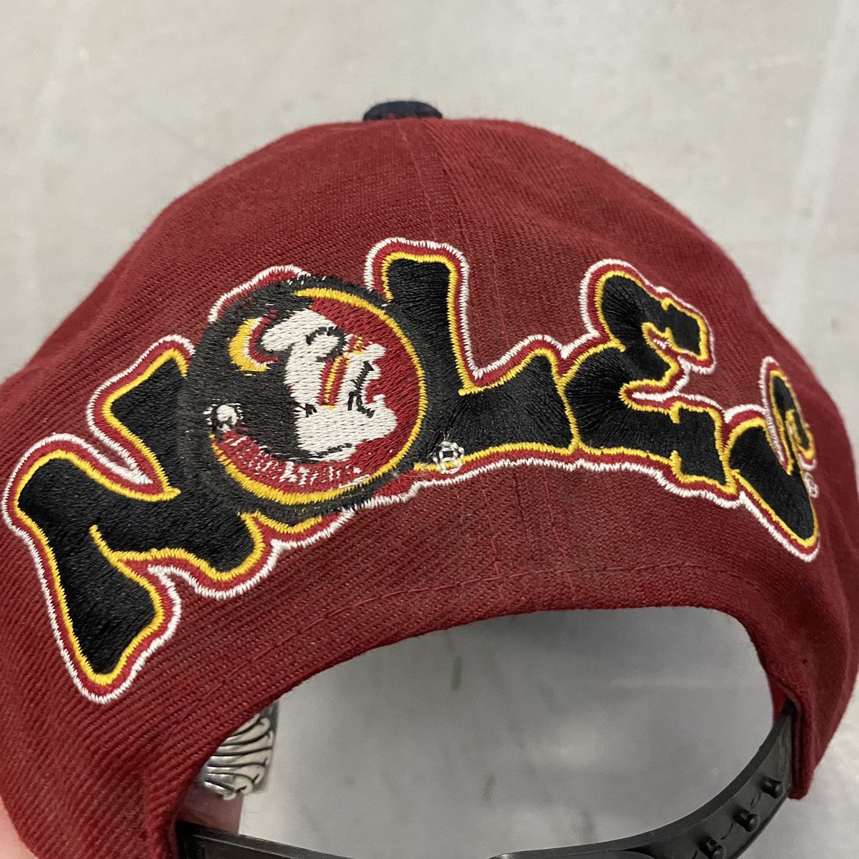 Top Of The World × Vintage Vtg 90s FSU Seminoles Top of the World Graffiti Snapback ToW Size ONE SIZE - 1 Thumbnail
