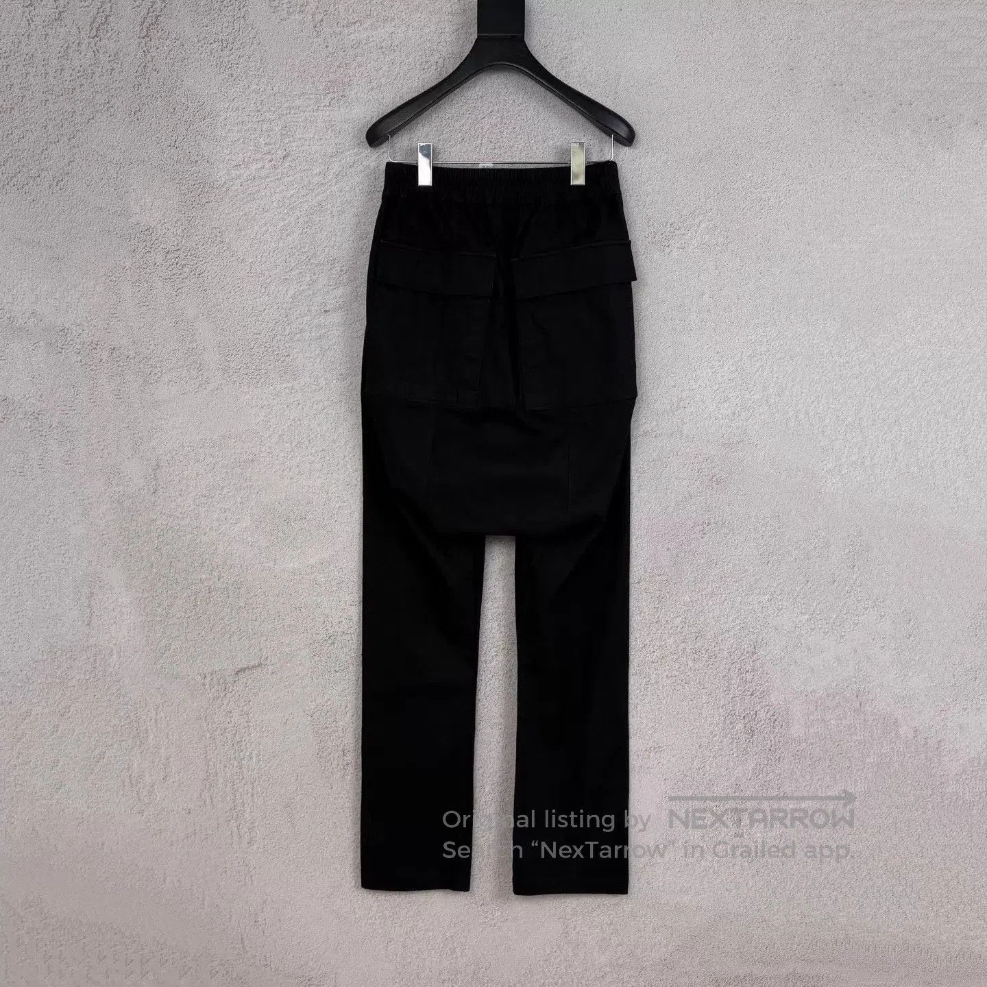 Rick Owens Black Casual Drawstring Pants Size 30. Size US 30 / EU 46 - 2 Thumbnail