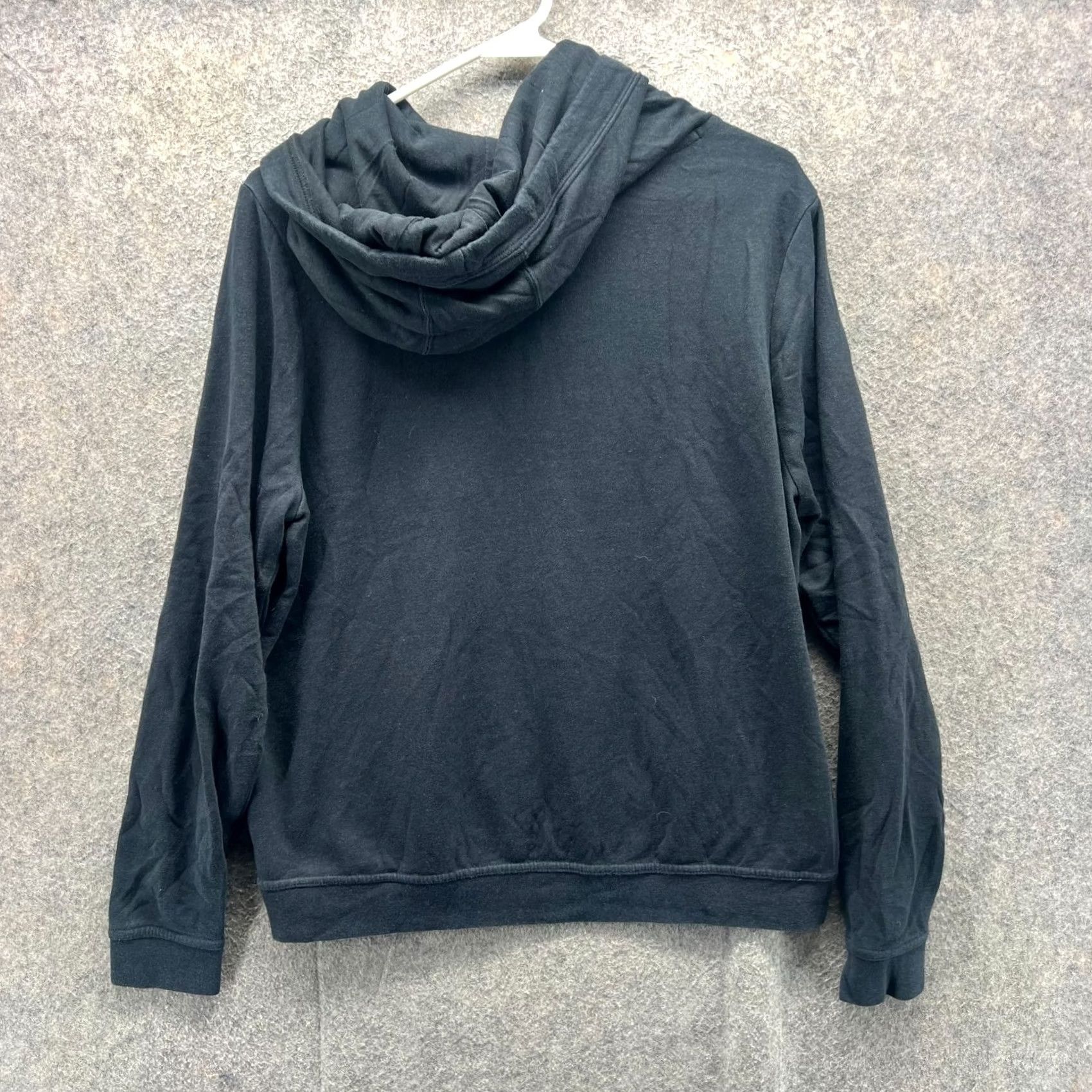 Nike Nike Hoodie Mens Medium Black Fleece Pullover Swoosh Logo Crew Neck Fleece Pullover Zoo Size M / US 6-8 / IT 42-44 - 2 Thumbnail