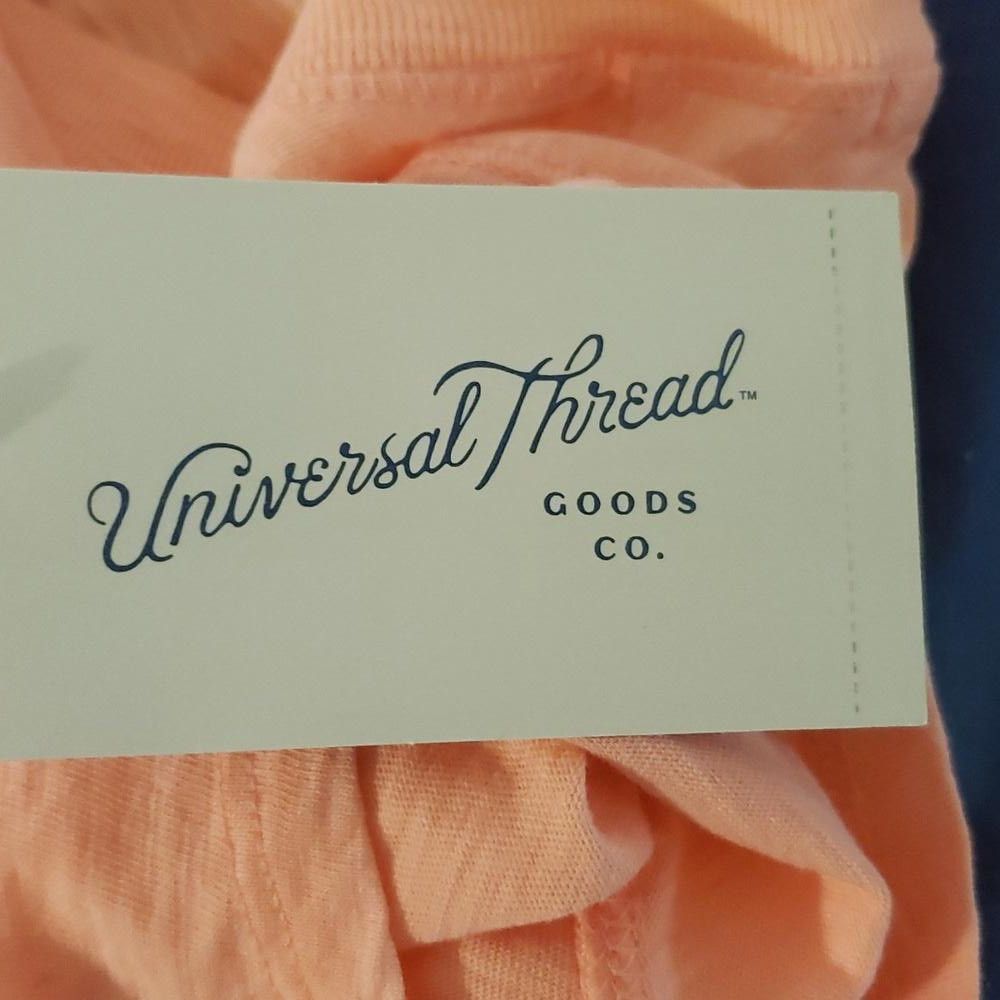 Designer CT606 NWT Ladies Peach Crew Neck Short Sleeve T-shirt M Size M / US 6-8 / IT 42-44 - 6 Thumbnail