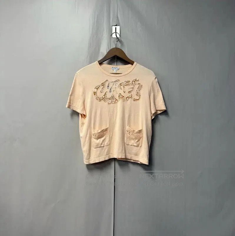 Chanel Chanel Pink Cotton T-Shirt for Women . Size S / US 4 / IT 40 - 1 Thumbnail
