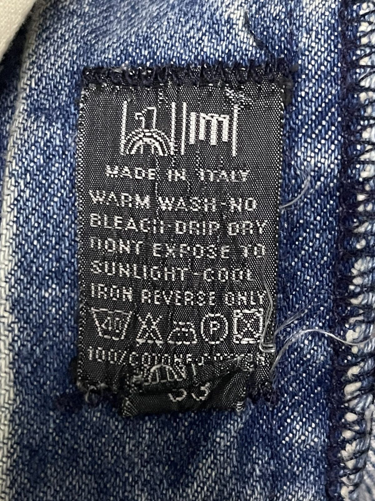 Ferre Vintage Made in Italy Ferre Jeans Blue Wash Baggy Jeans Size US 32 / EU 48 - 9 Thumbnail