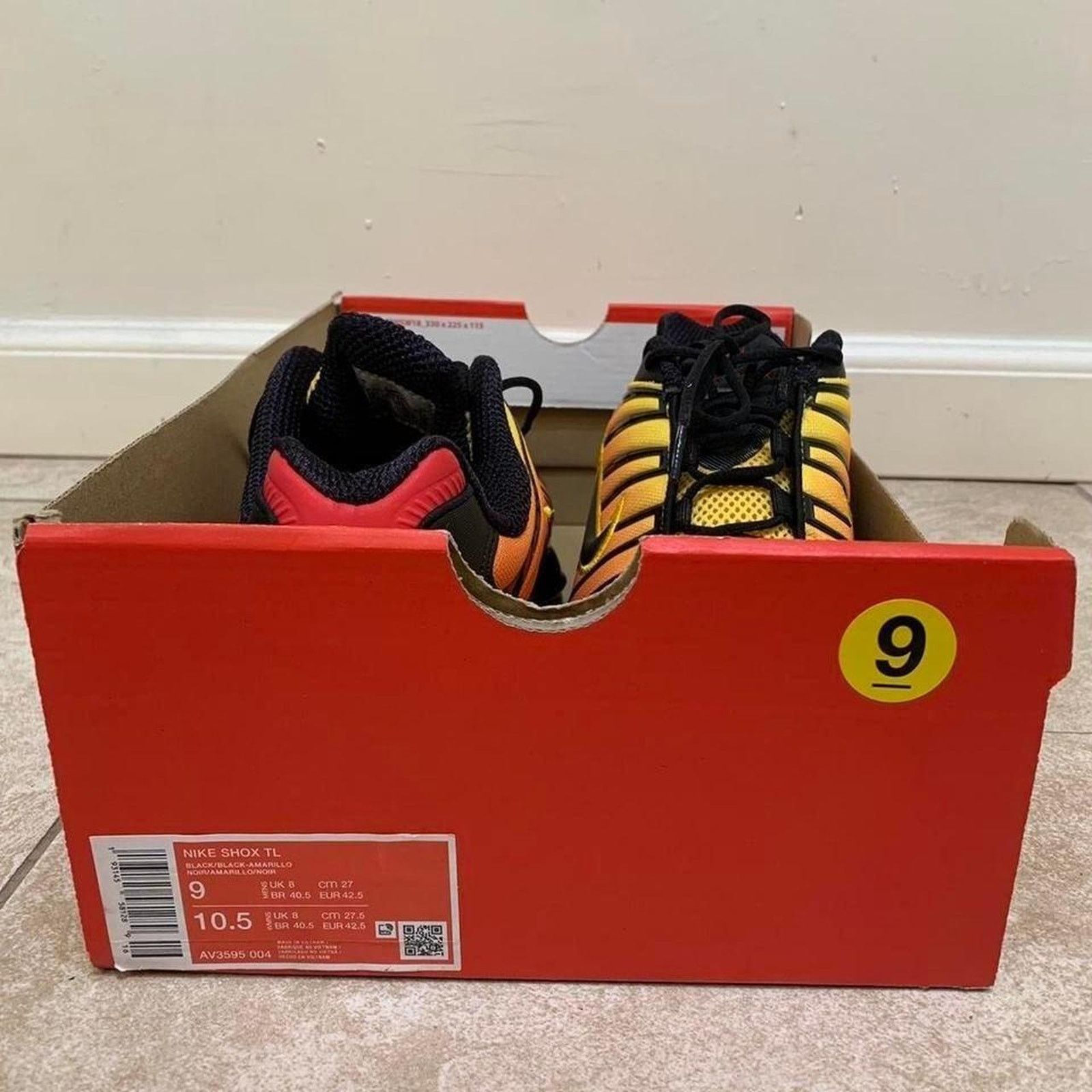 Nike Nike Shox TL Orange Sunrise sneakers New with box Size US 9 / EU 42 - 6 Thumbnail