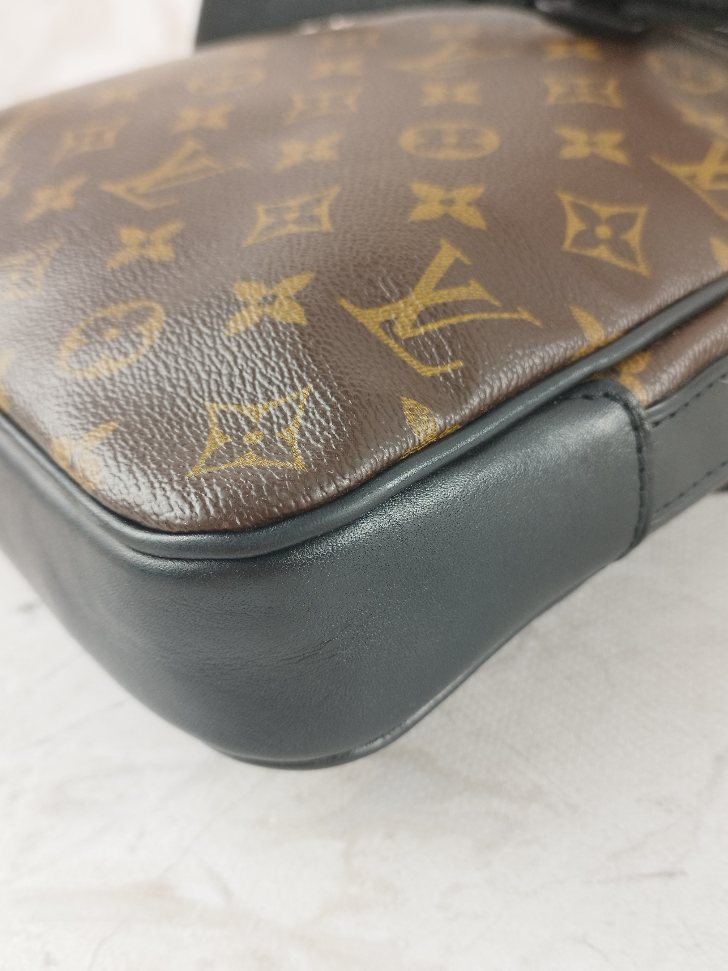 Louis Vuitton Louis Vuitton Monogram Macassar Canvas Bass MM bag Size ONE SIZE - 9 Thumbnail